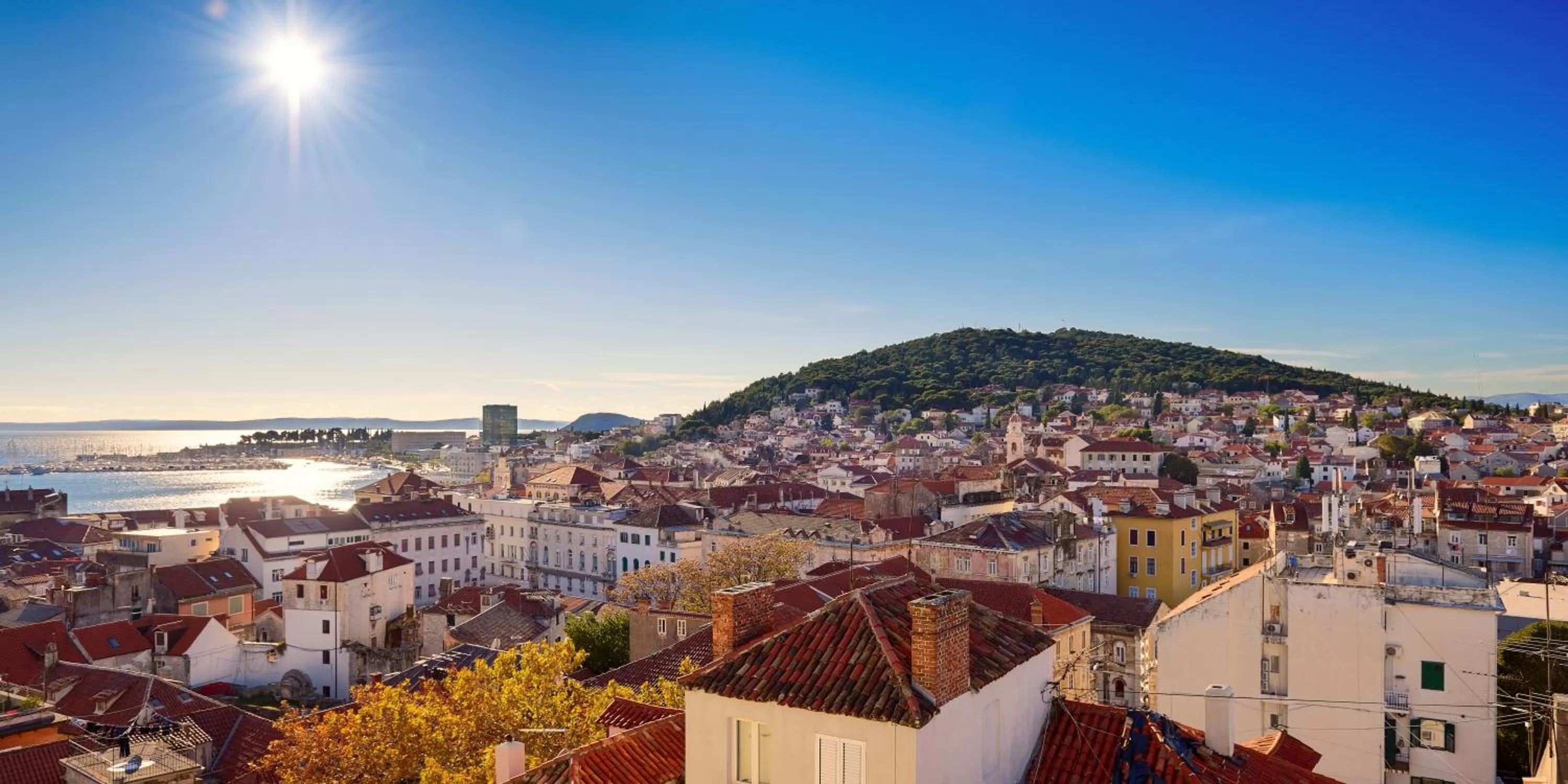 City view in Cornaro Hotel