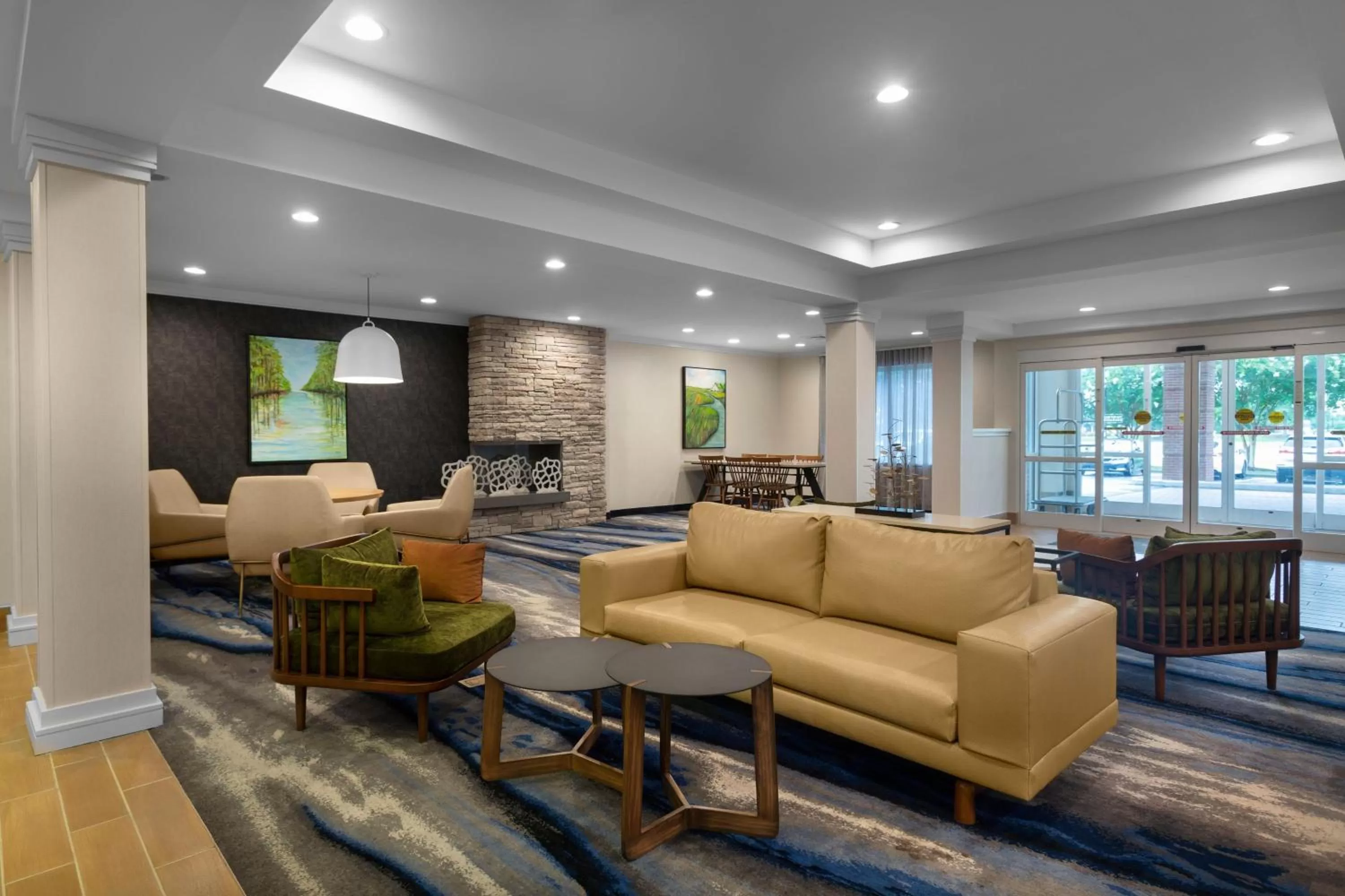 Lobby or reception in Fairfield Inn & Suites Elizabeth City