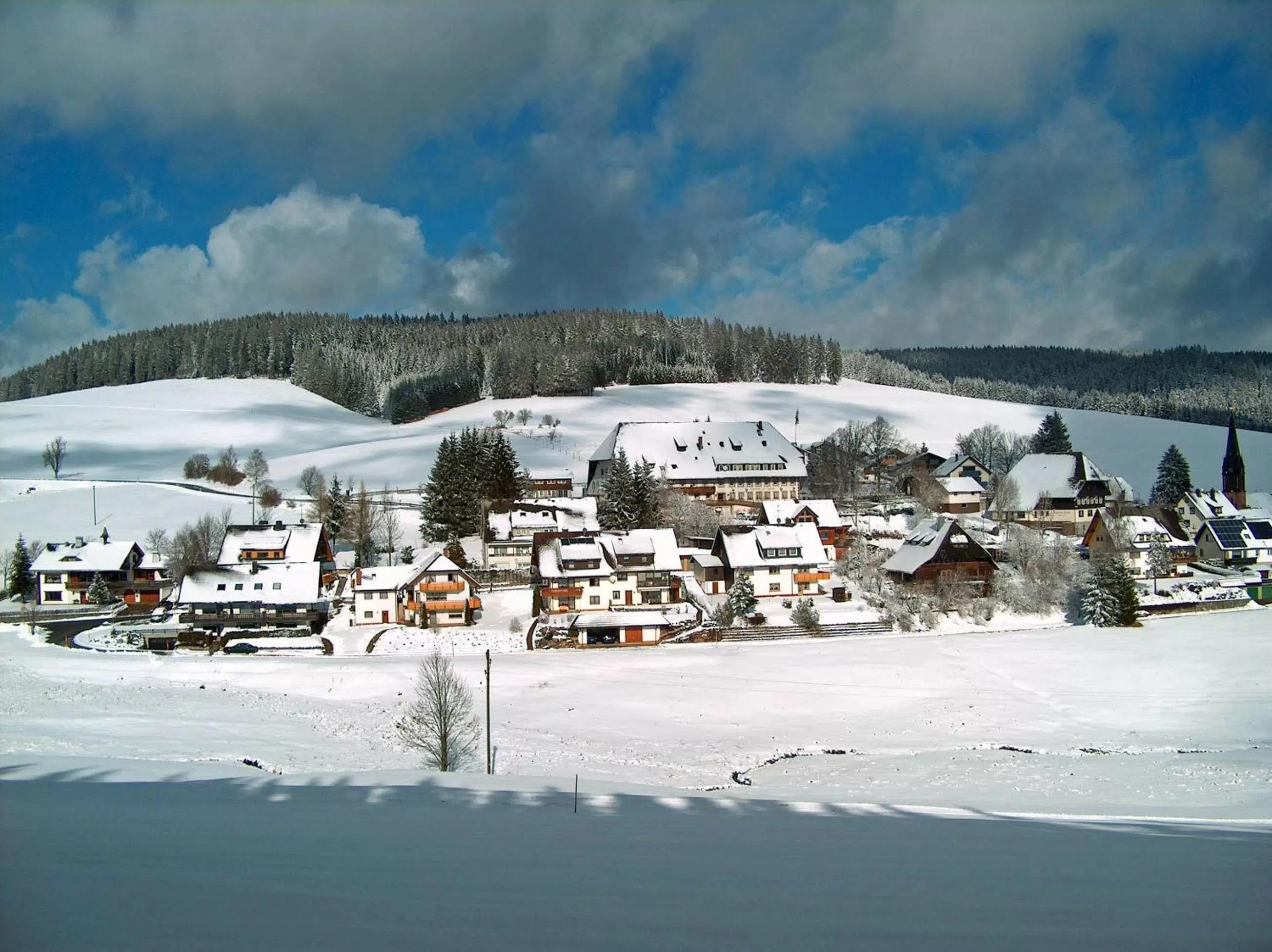 Property building in ZUR TRAUBE Schwarzwaldhotel & Restaurant am Titisee