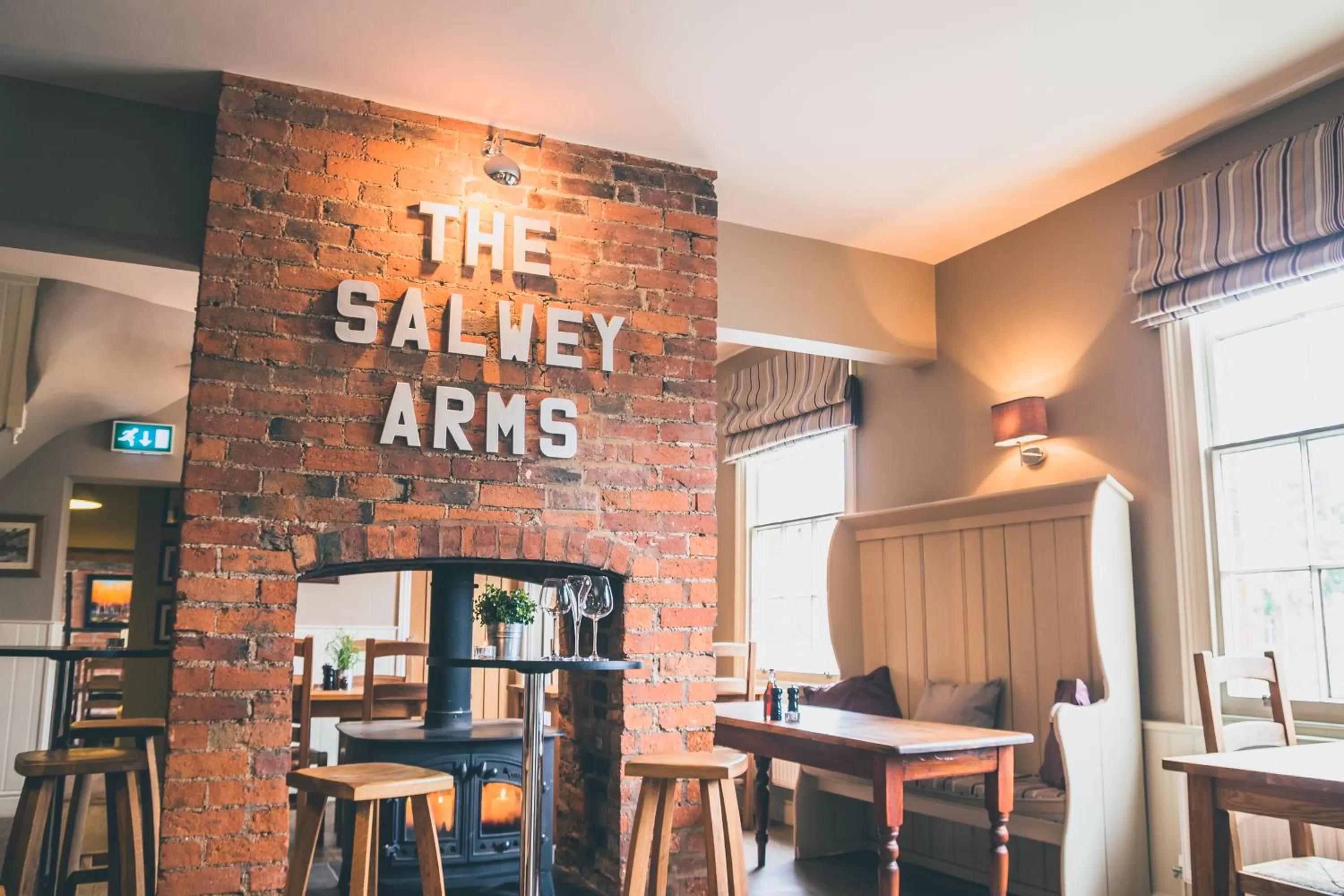 Lounge or bar in The Salwey Arms