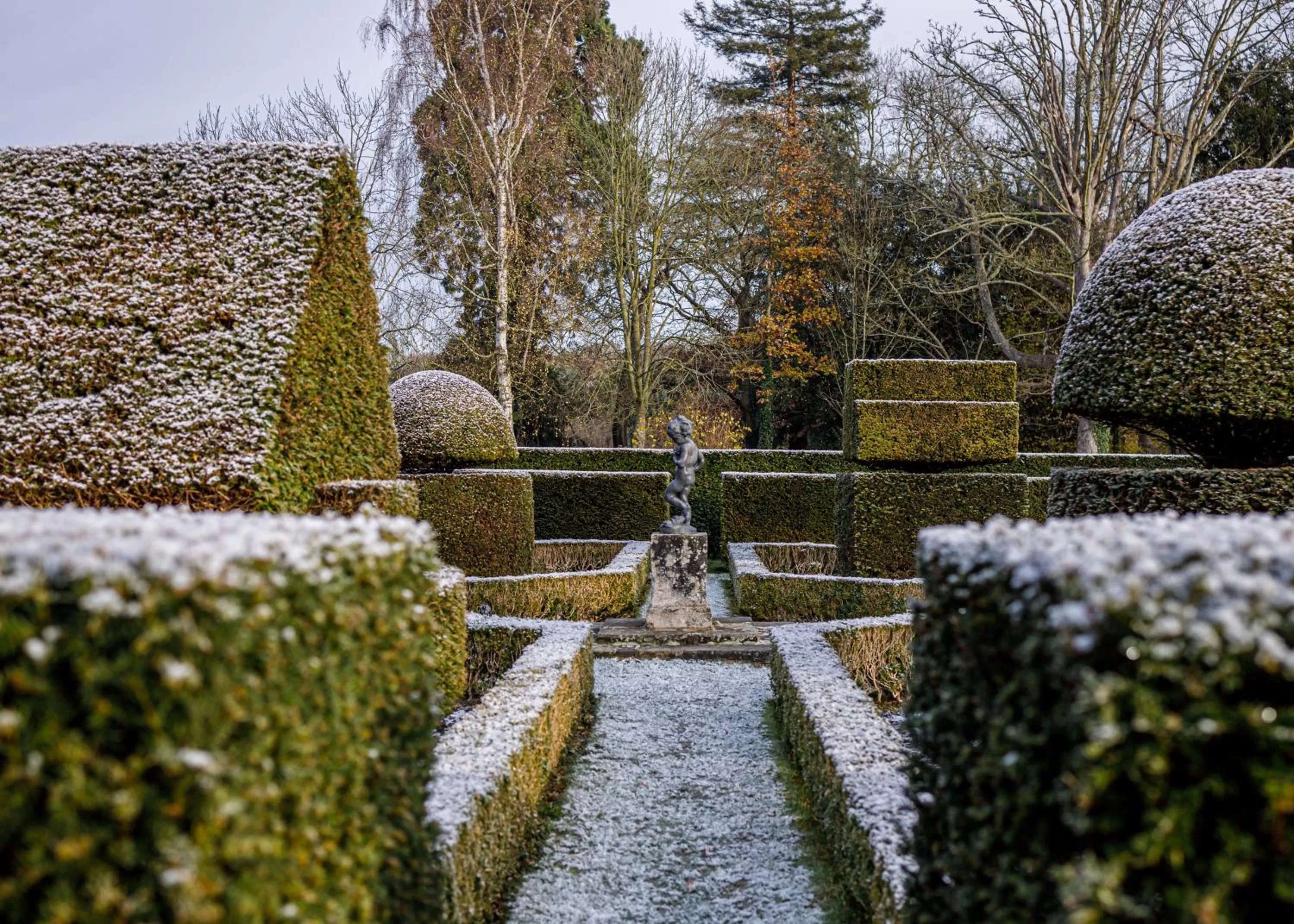 Winter in Great Fosters - Near Windsor
