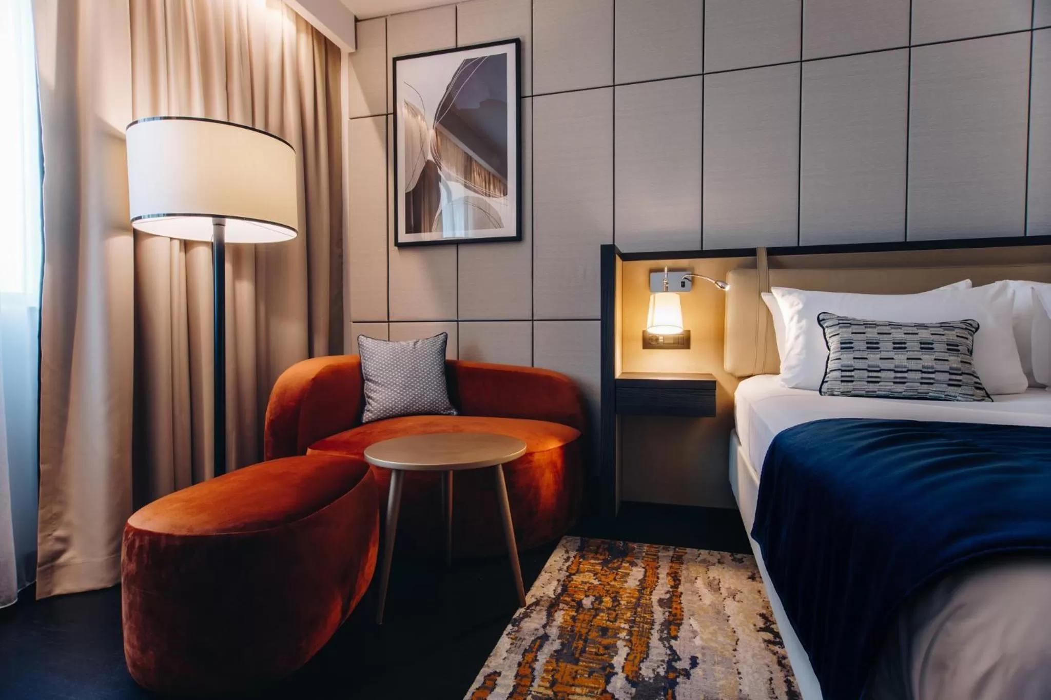 Photo of the whole room, Bed in Crowne Plaza Belgrade by IHG