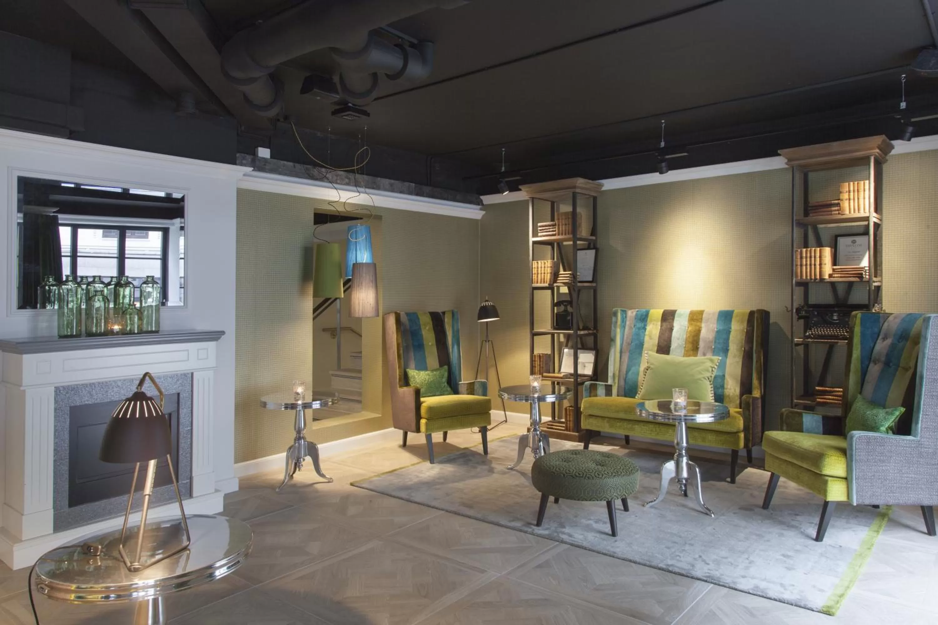 Living room in Absalon Hotel