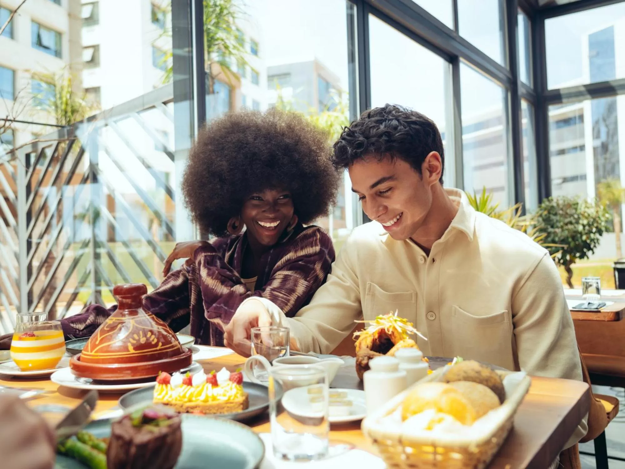 Restaurant/places to eat in ONOMO Hotel Casablanca Sidi Maarouf