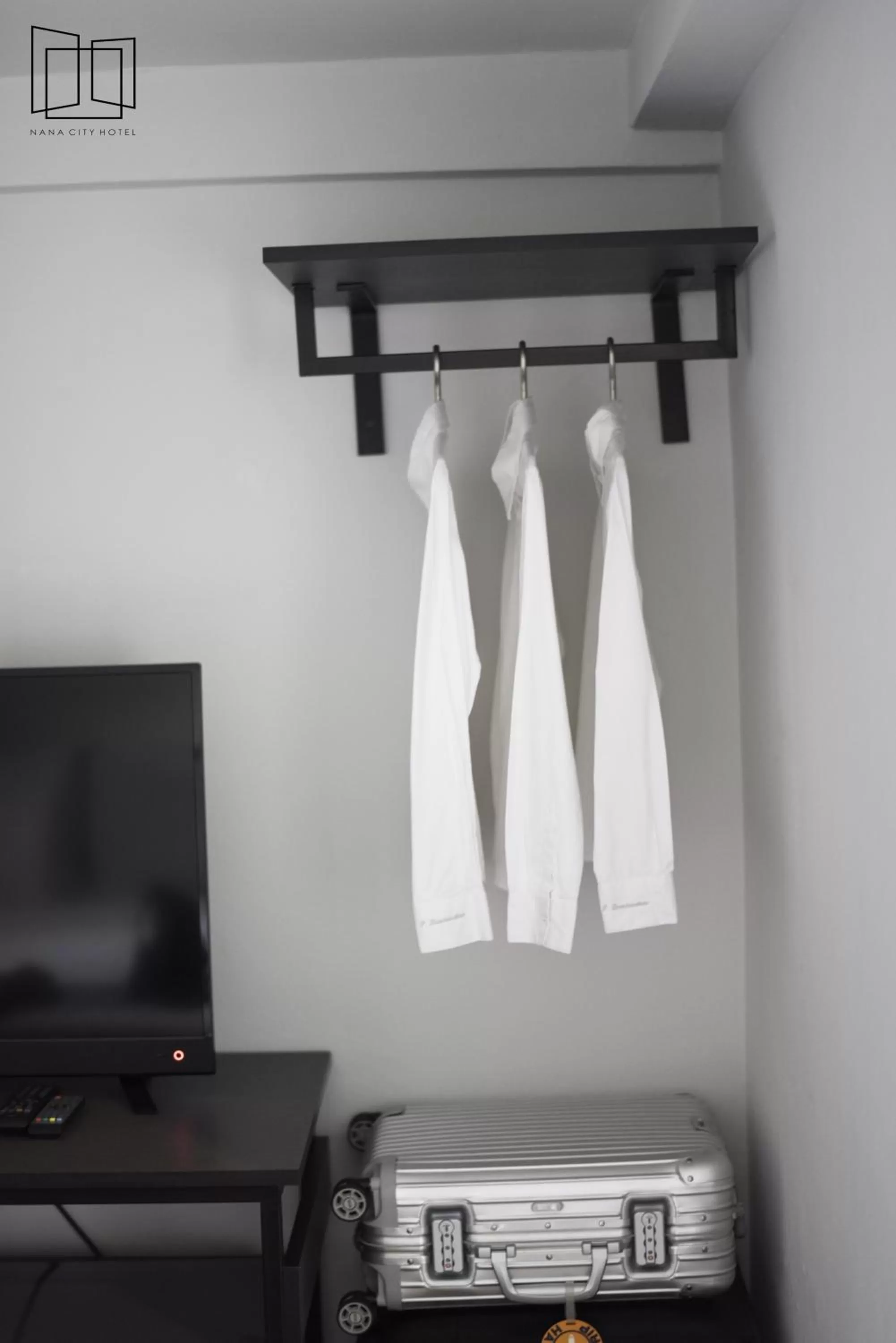 TV/Entertainment Center in Nana City Hotel