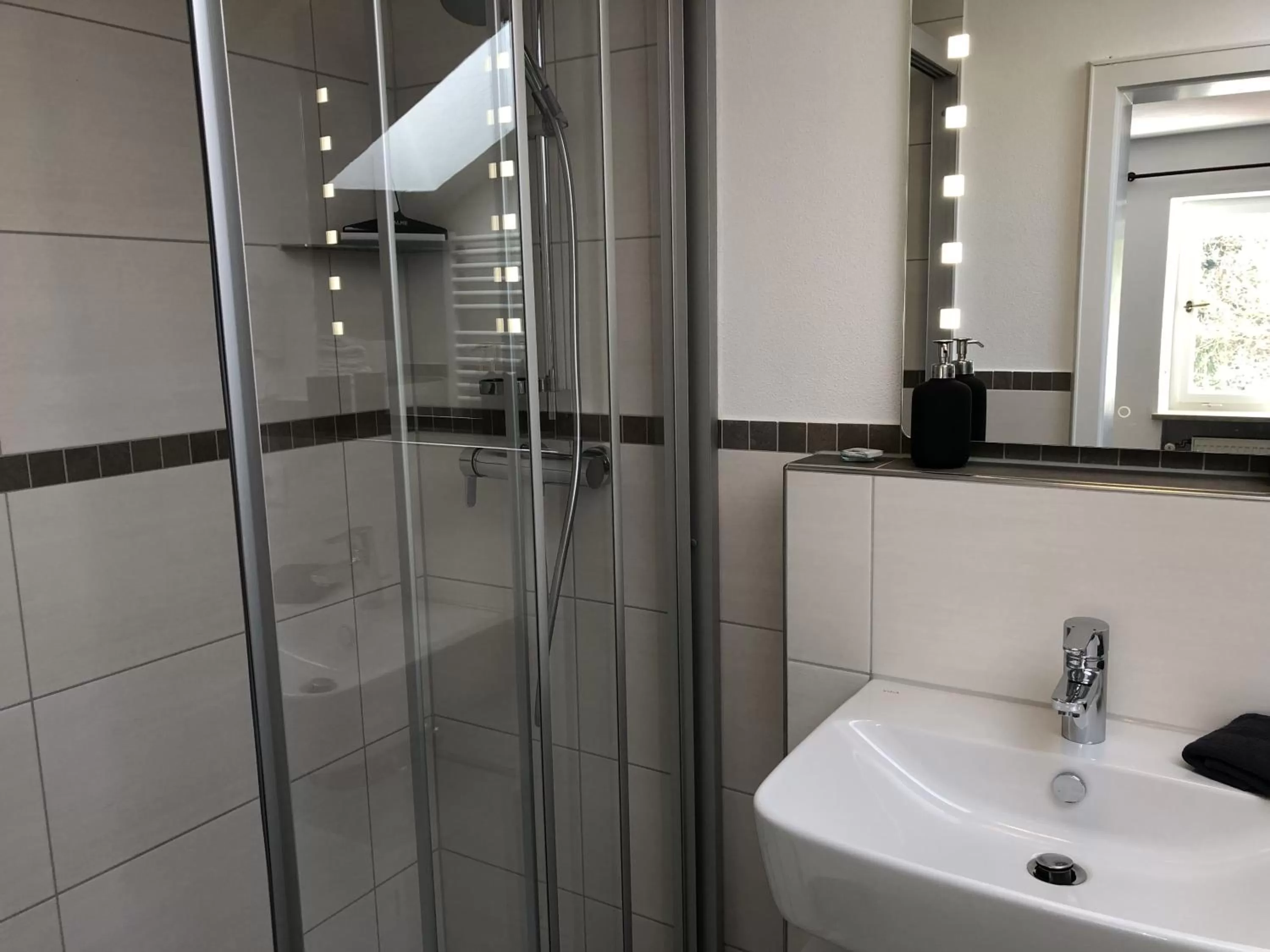 Bathroom in Pension und Ferienwohnung Frech