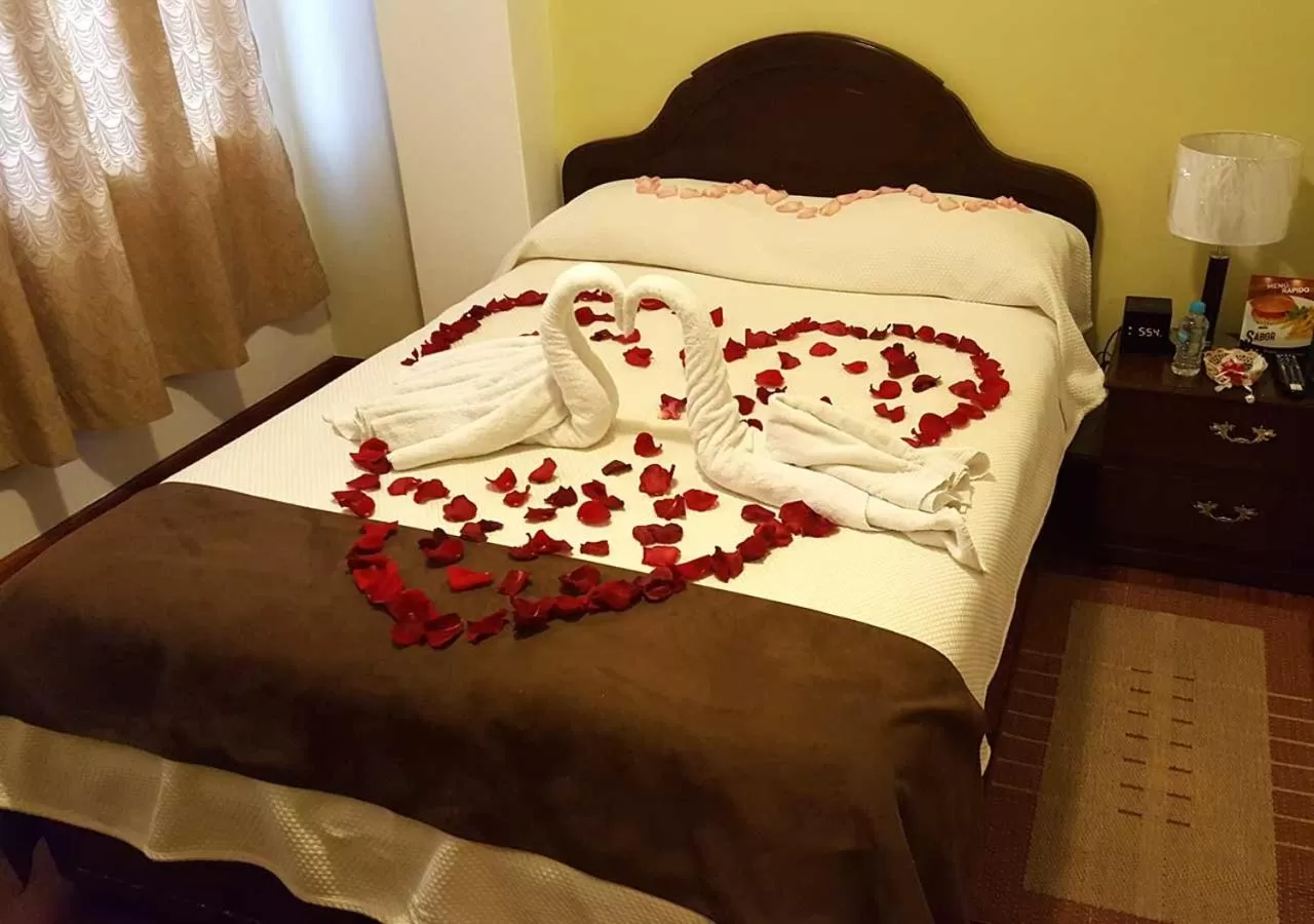 On site, Bed in La Merced Plaza Hostal