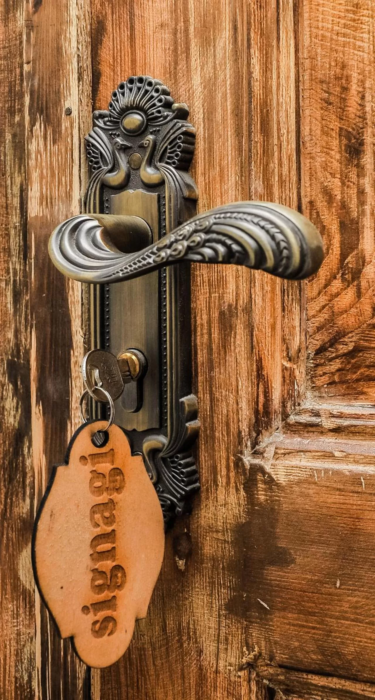 Decorative detail, Property Logo/Sign in Palm Hotel