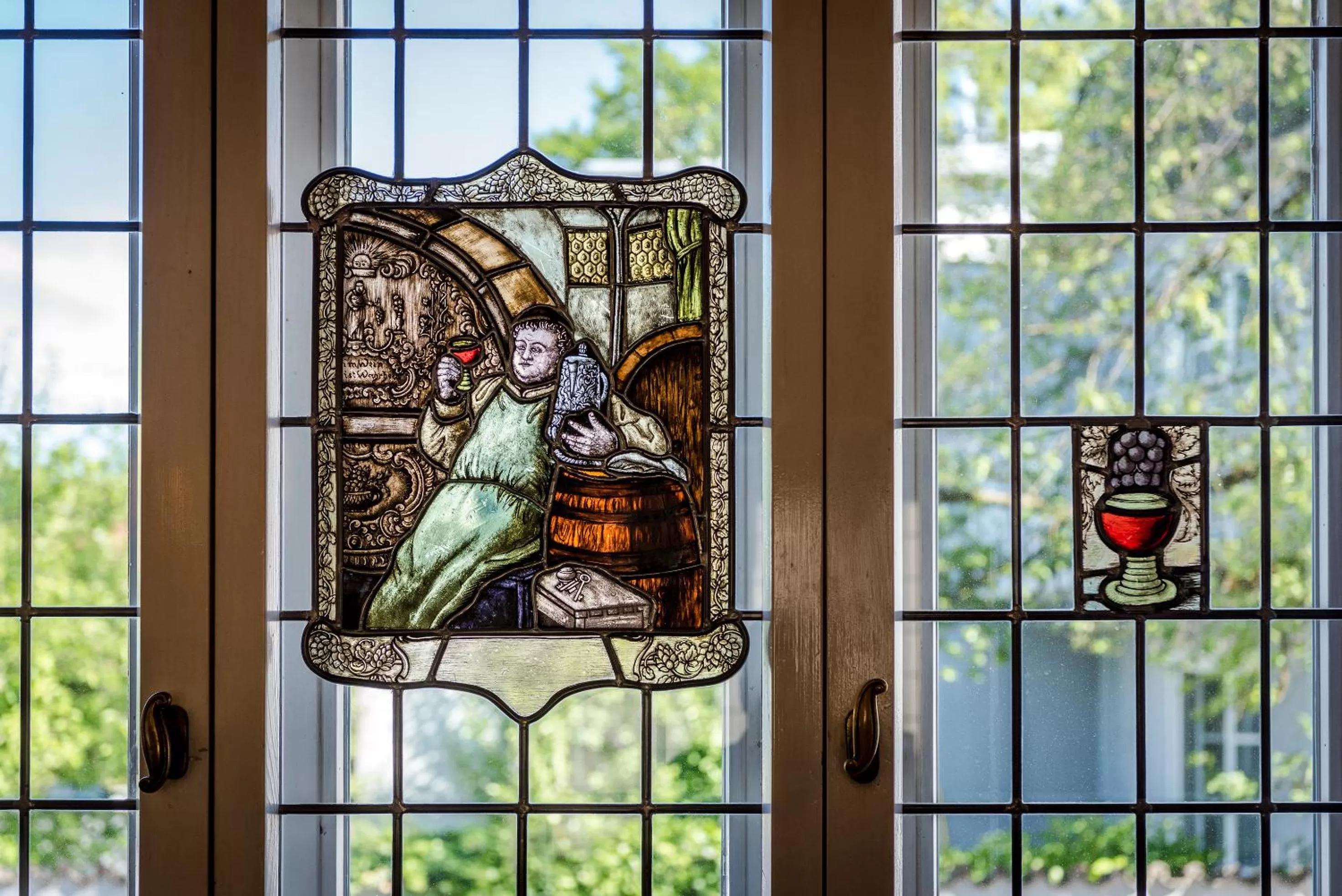 Decorative detail in Laimer Hof am Schloss Nymphenburg