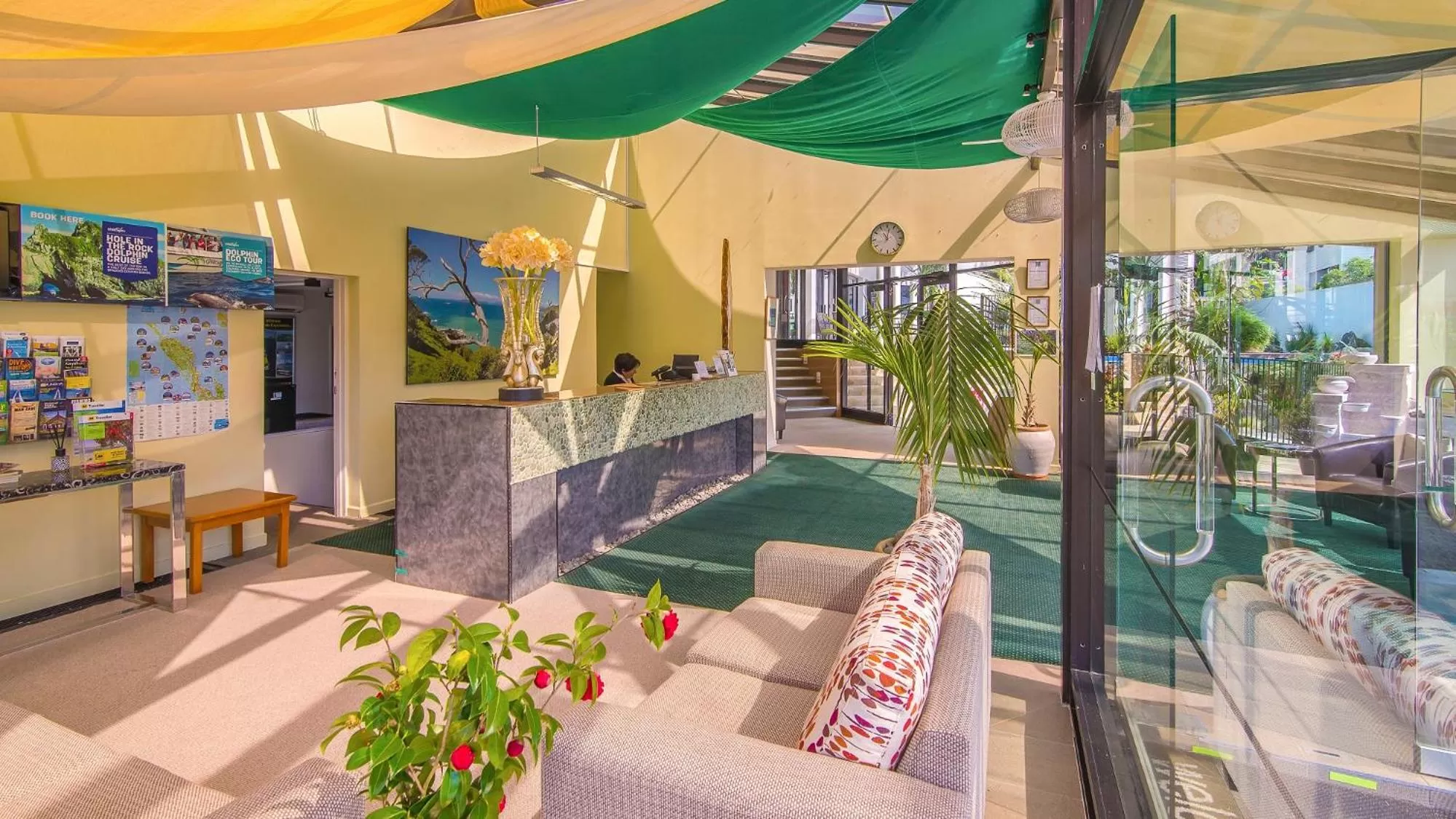 Lobby or reception in Paihia Pacific Resort Hotel