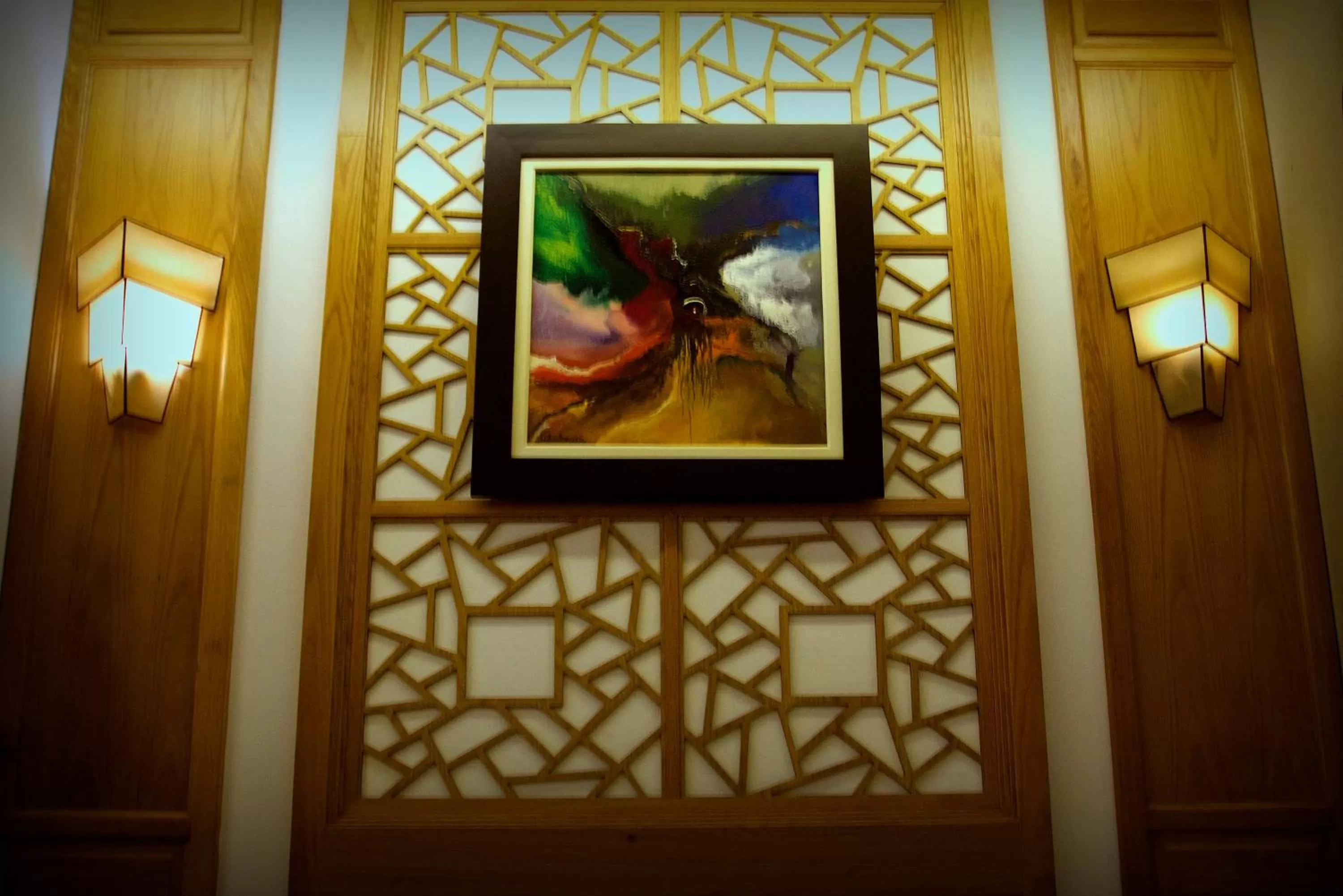 Decorative detail in Saigon Amigo Hotel