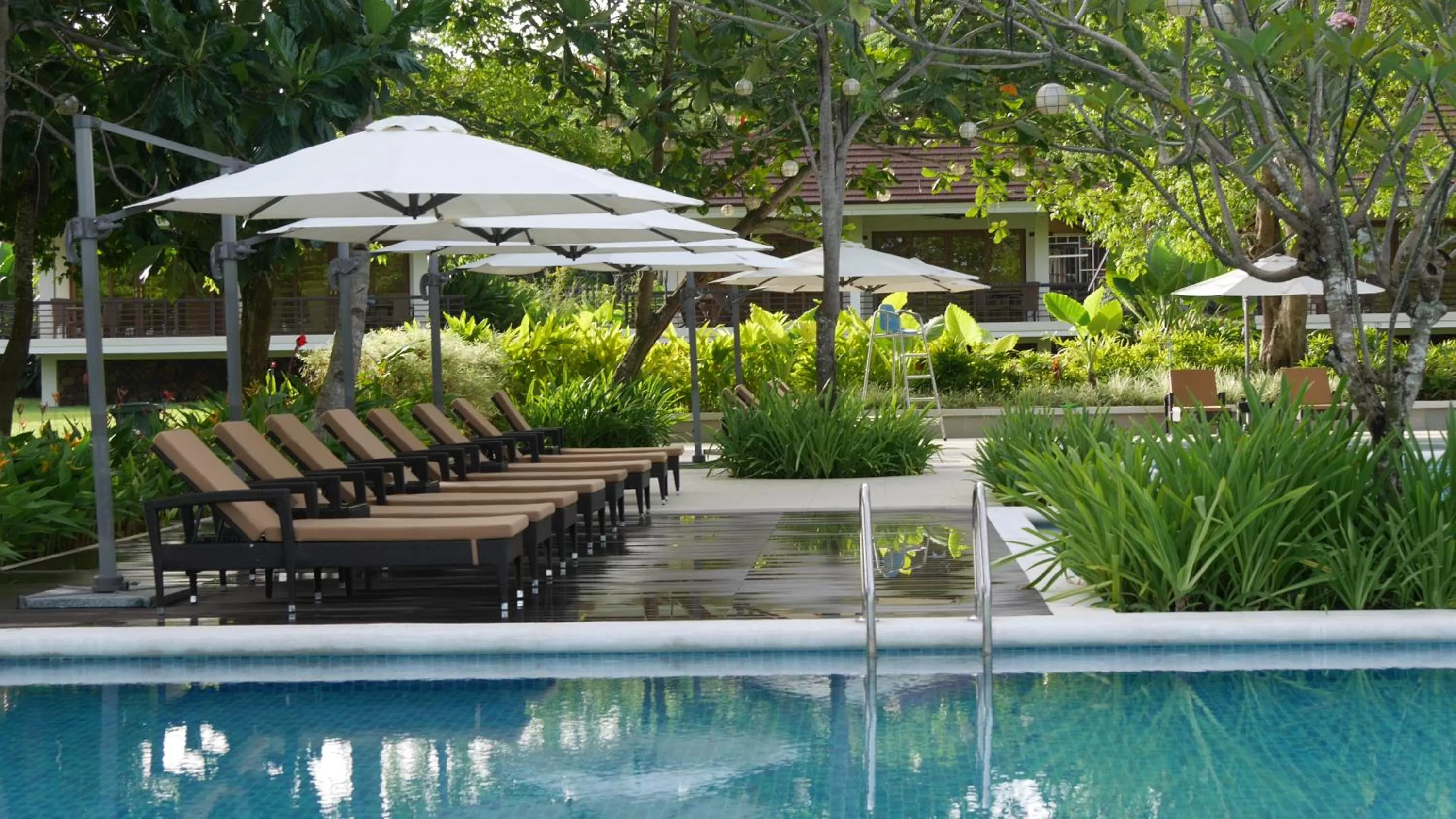 Swimming pool in Solina Beach & Nature Resort