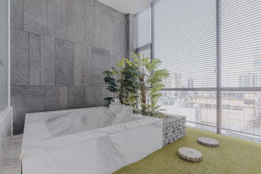 Bed in ACC Design Hotel