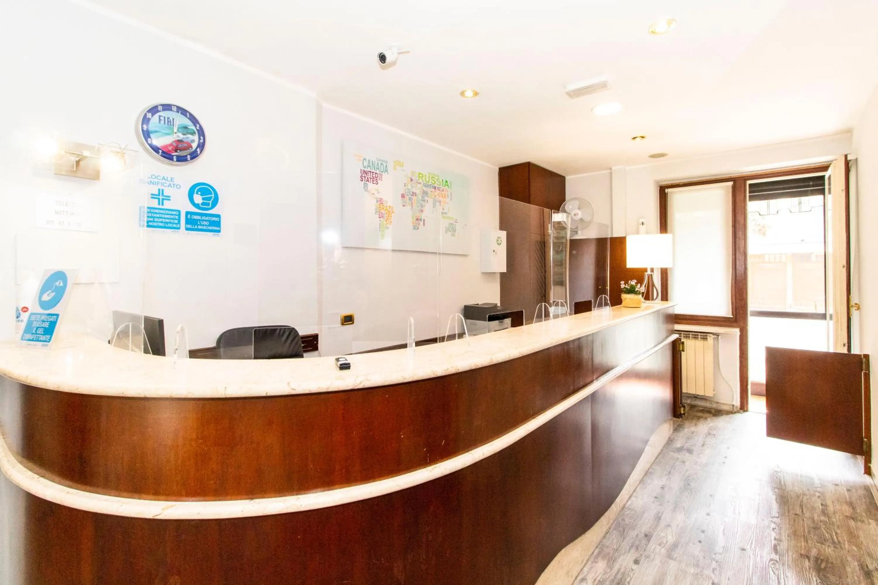 Lobby or reception in Hotel Cristallo Torino