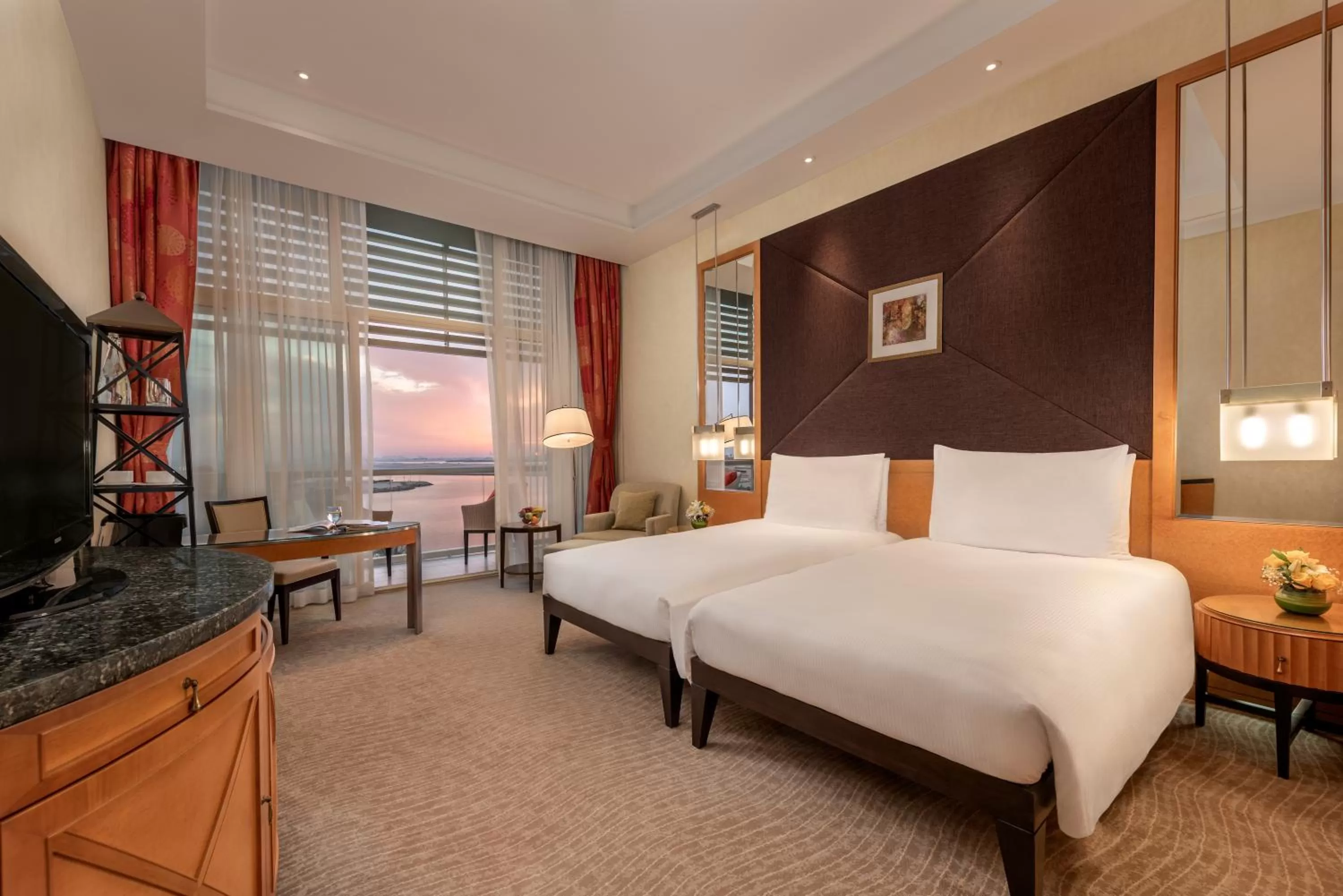 Bedroom, Bed in Al Raha Beach Resort & Spa