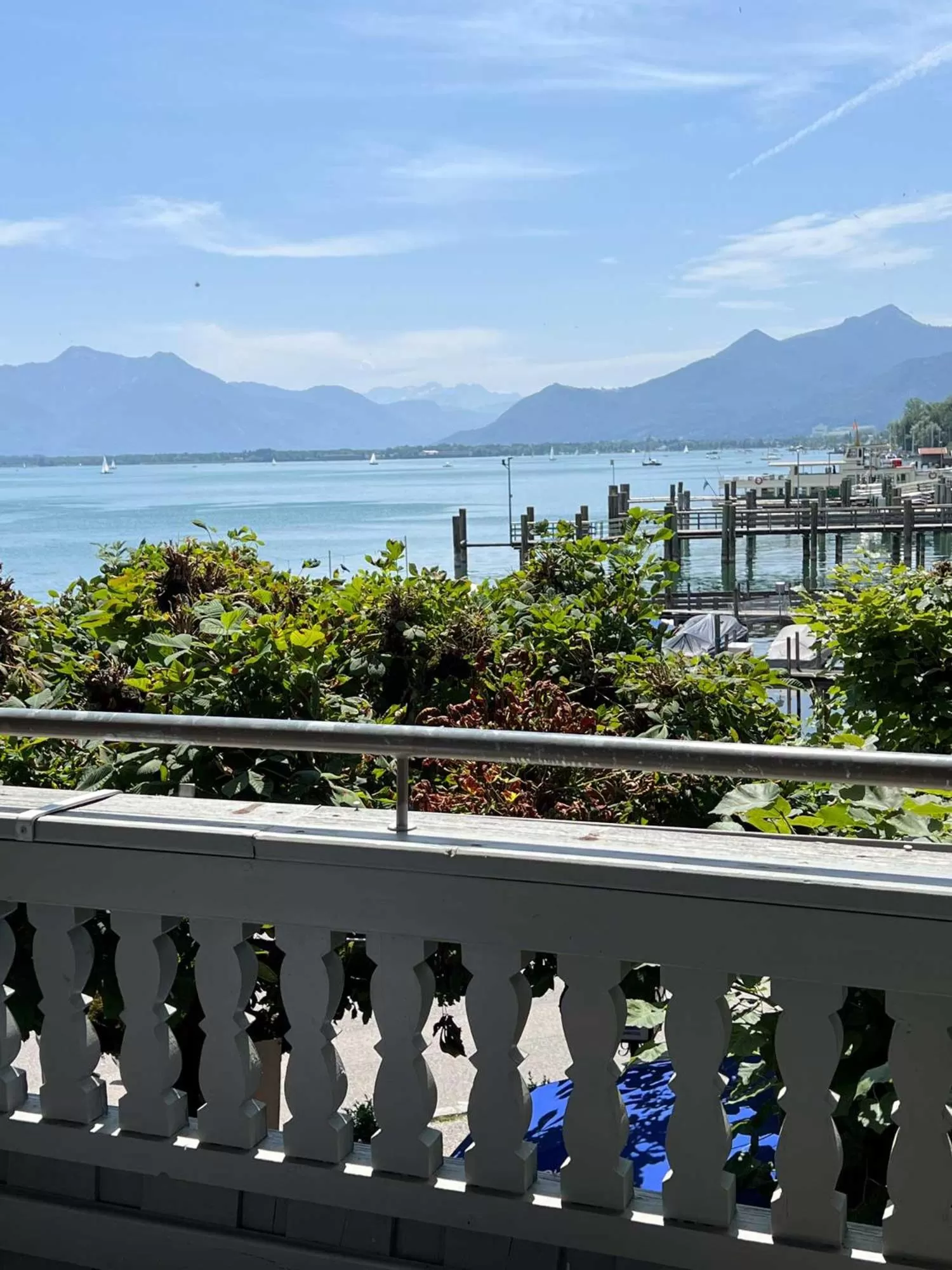 Balcony/Terrace in Sieben Zimmer am See