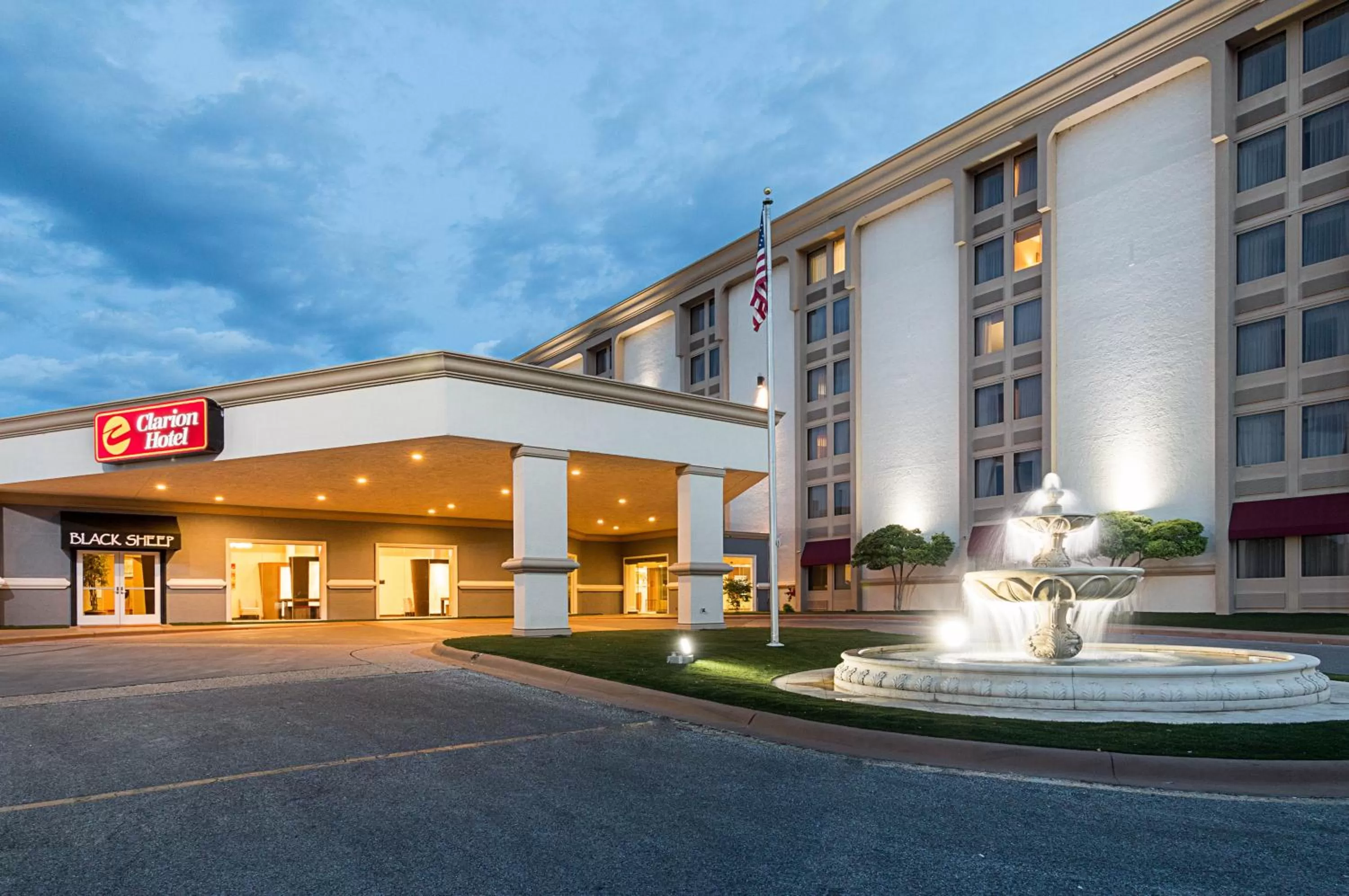 Property building in Clarion Hotel San Angelo near Convention Center