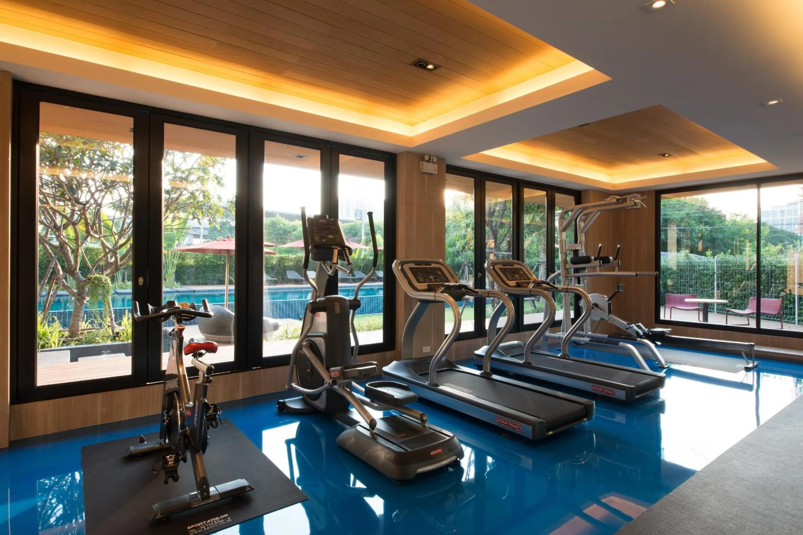 Fitness centre/facilities in The Silver Palm Wellness Resort
