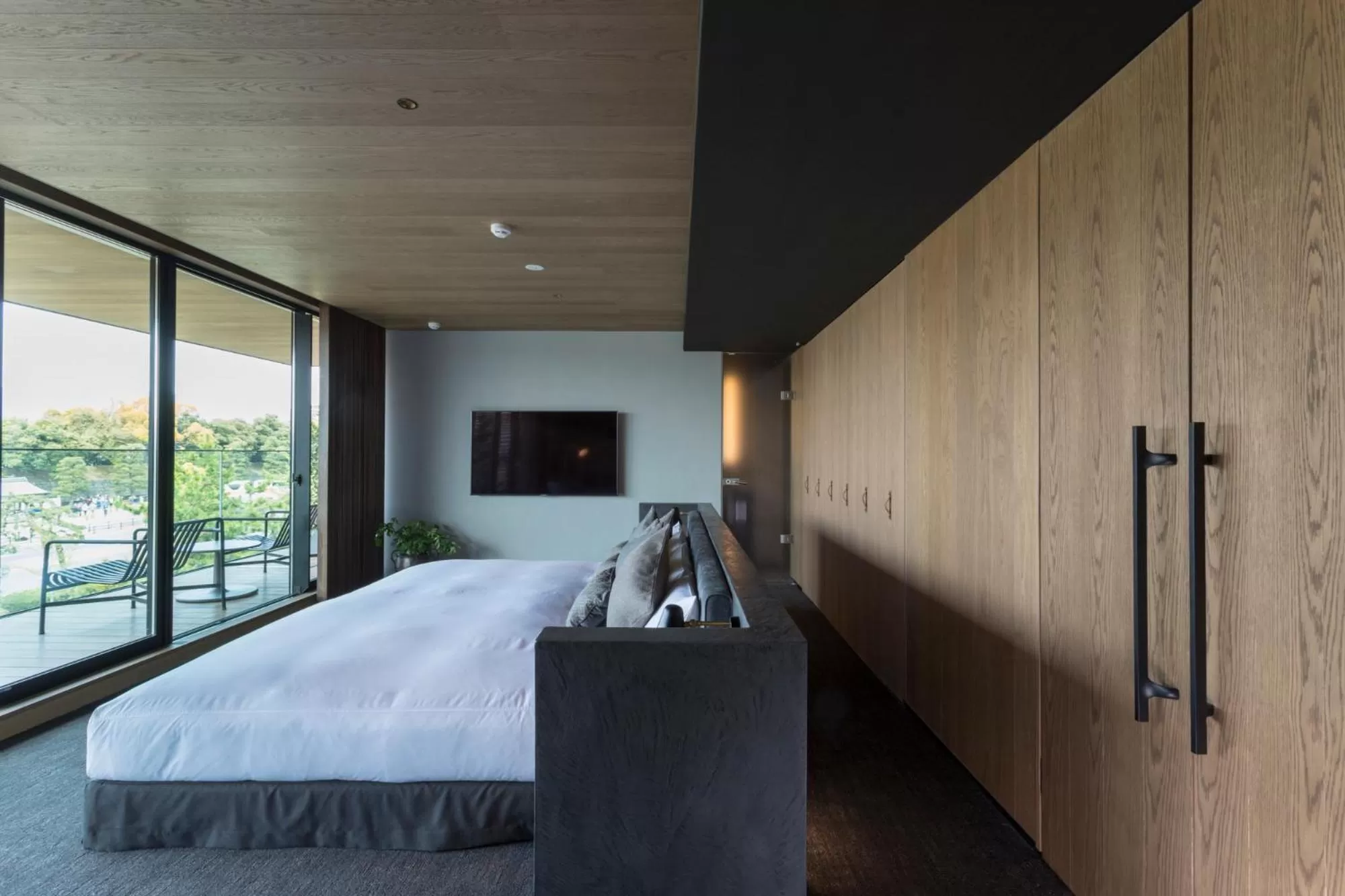 Bed in HOTEL CANATA KYOTO