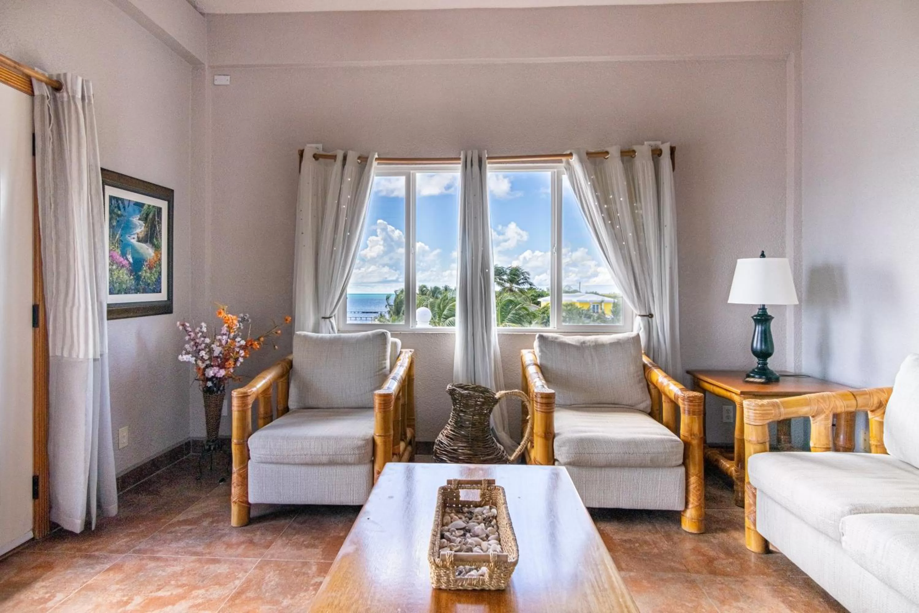 Living room, Seating Area in Lighthouse Beach Villas