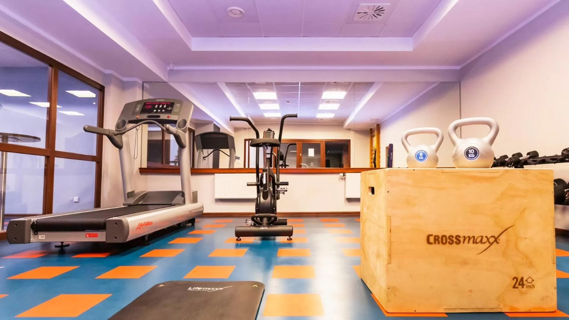 Fitness centre/facilities in Qubus Hotel Głogów