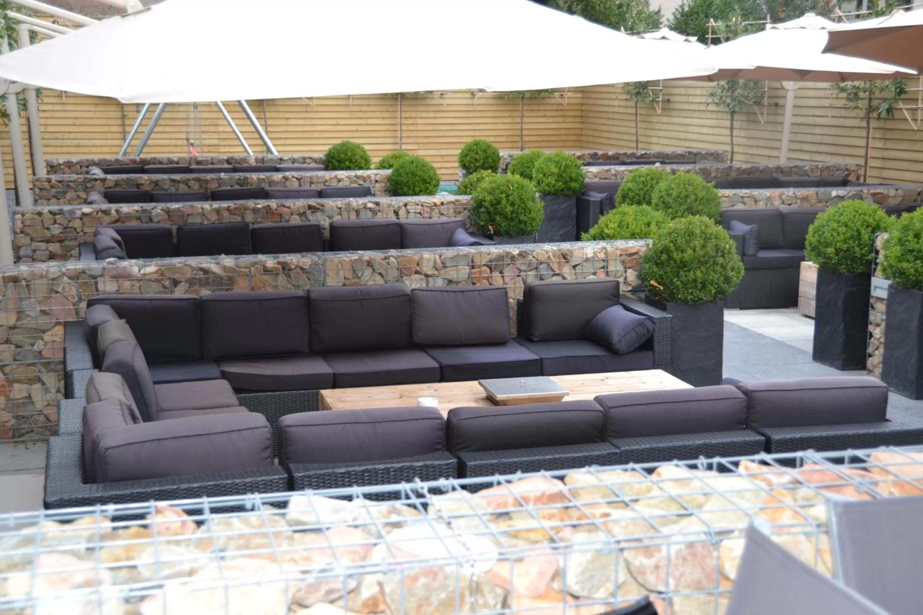 Patio in Hotel Brasserie Den Engel