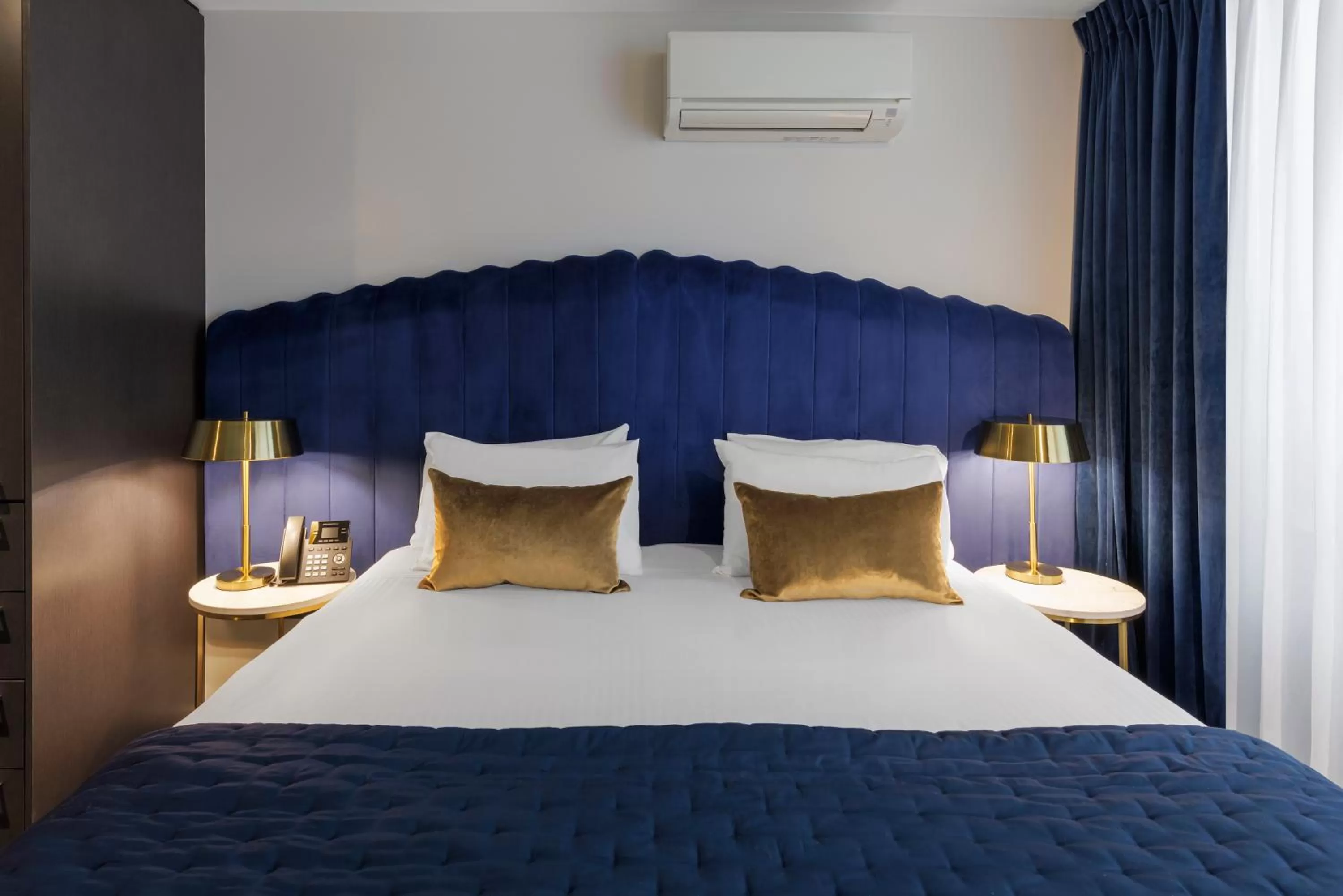 Bed in Avani Melbourne Jazz Corner Residences