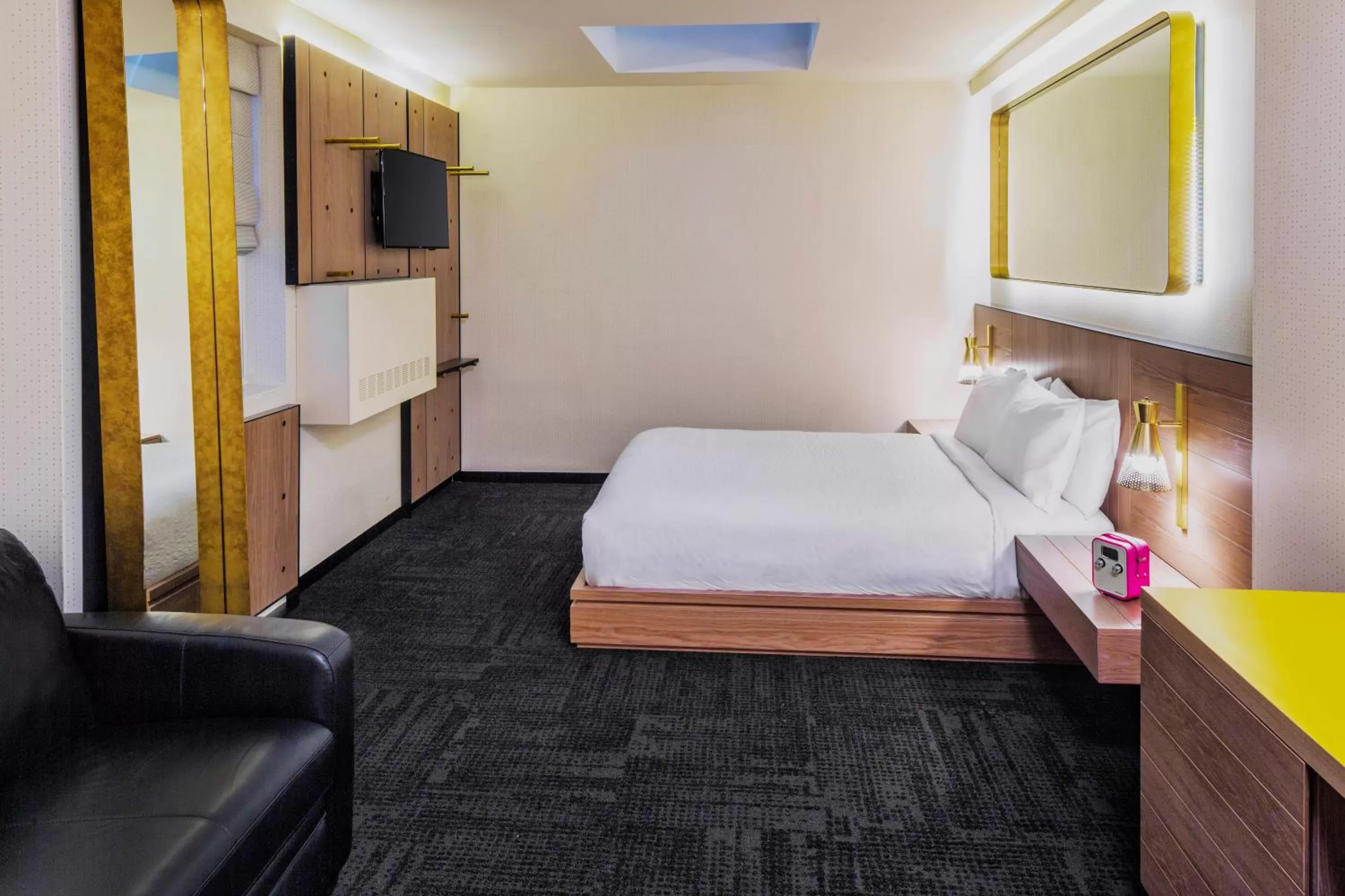 Bedroom, Bed in Hotel Shocard Broadway, Times Square