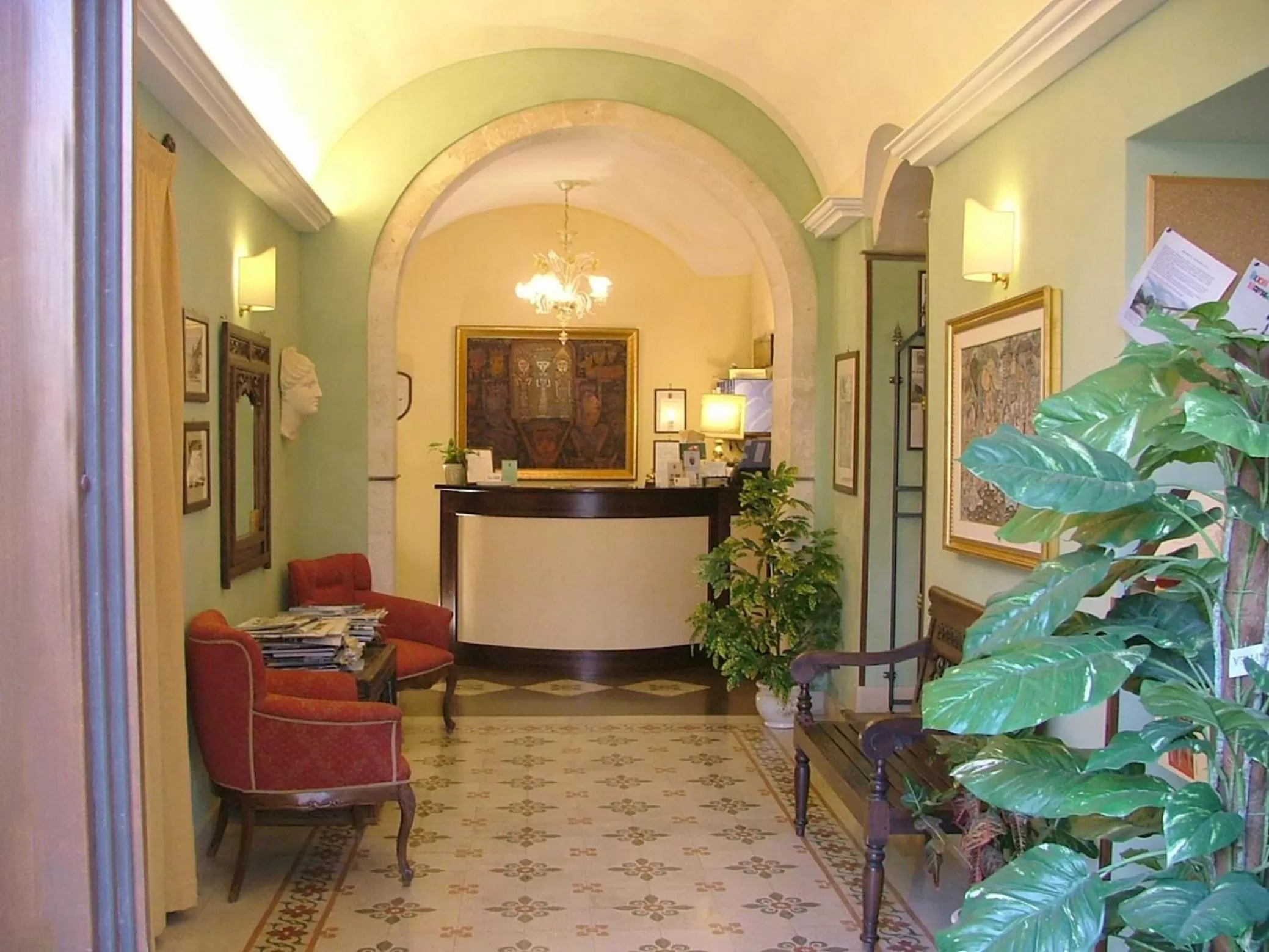 Facade/entrance in Hotel Relais Modica