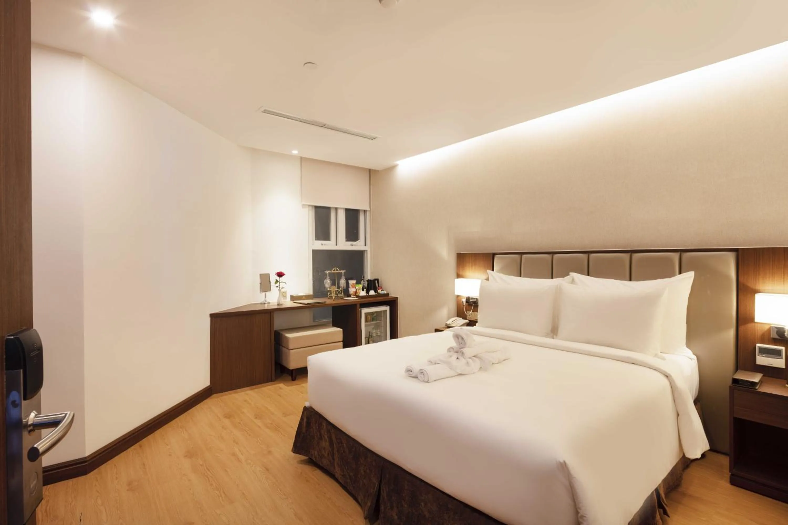 Bed in Regalia Gold Hotel