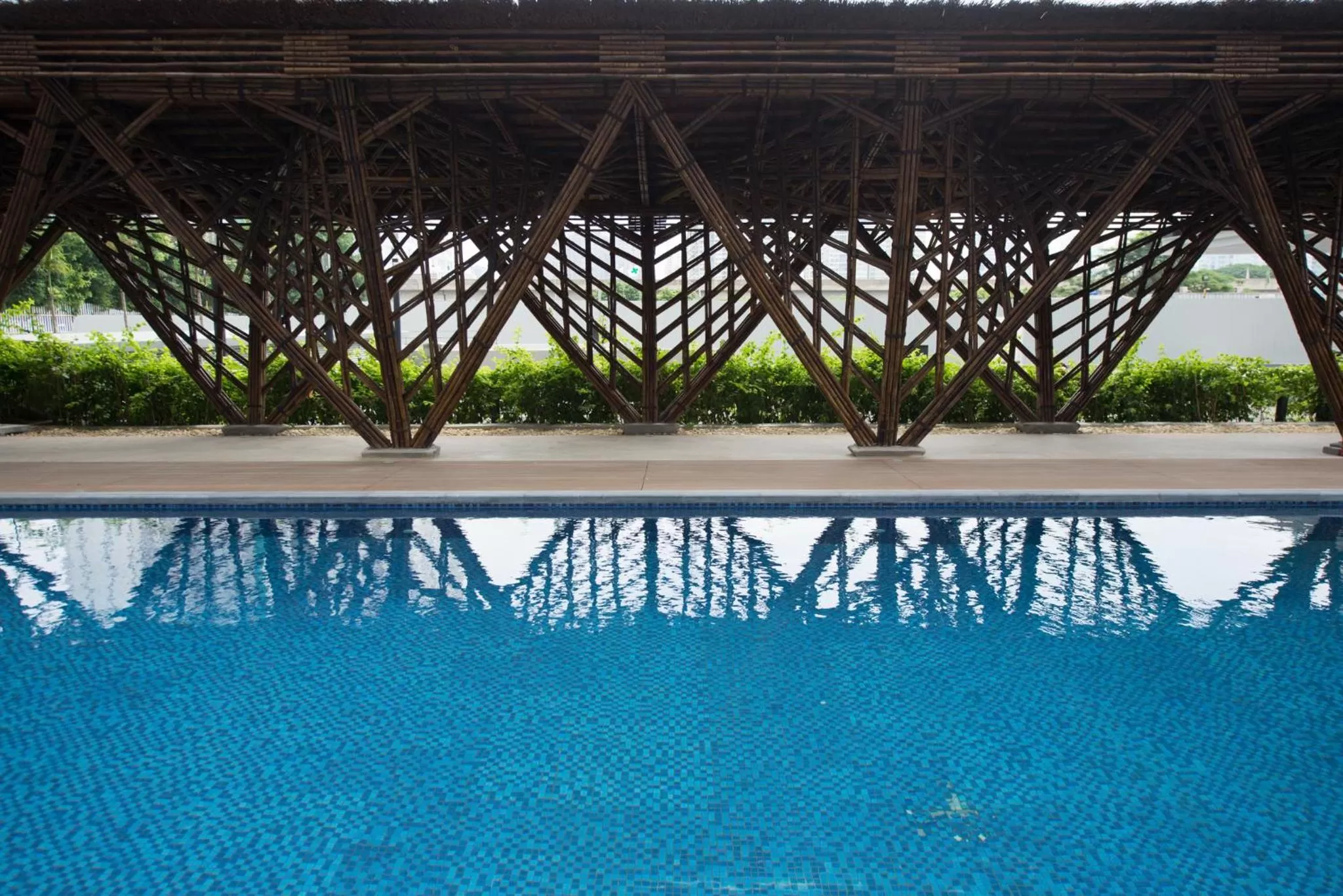Swimming pool in Roygent Parks Hanoi
