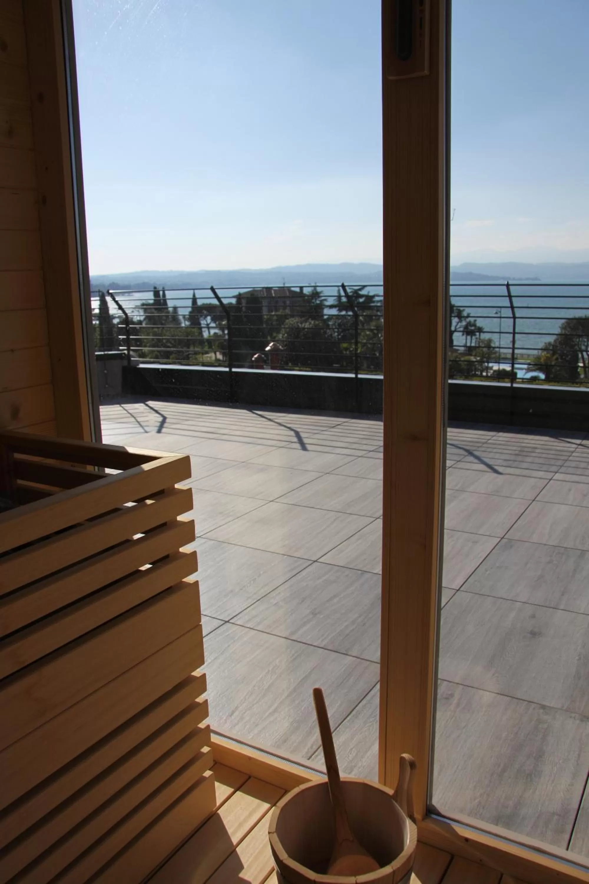 Sauna in Hotel Berta