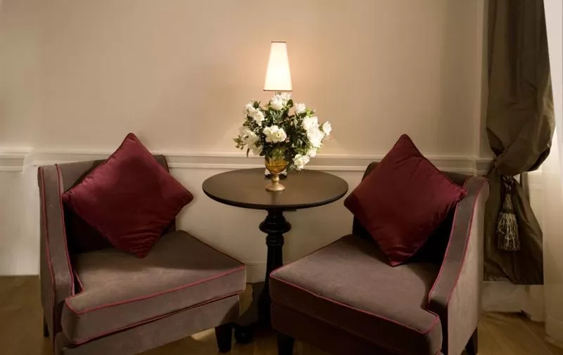 Living room in Hotel Clitunno