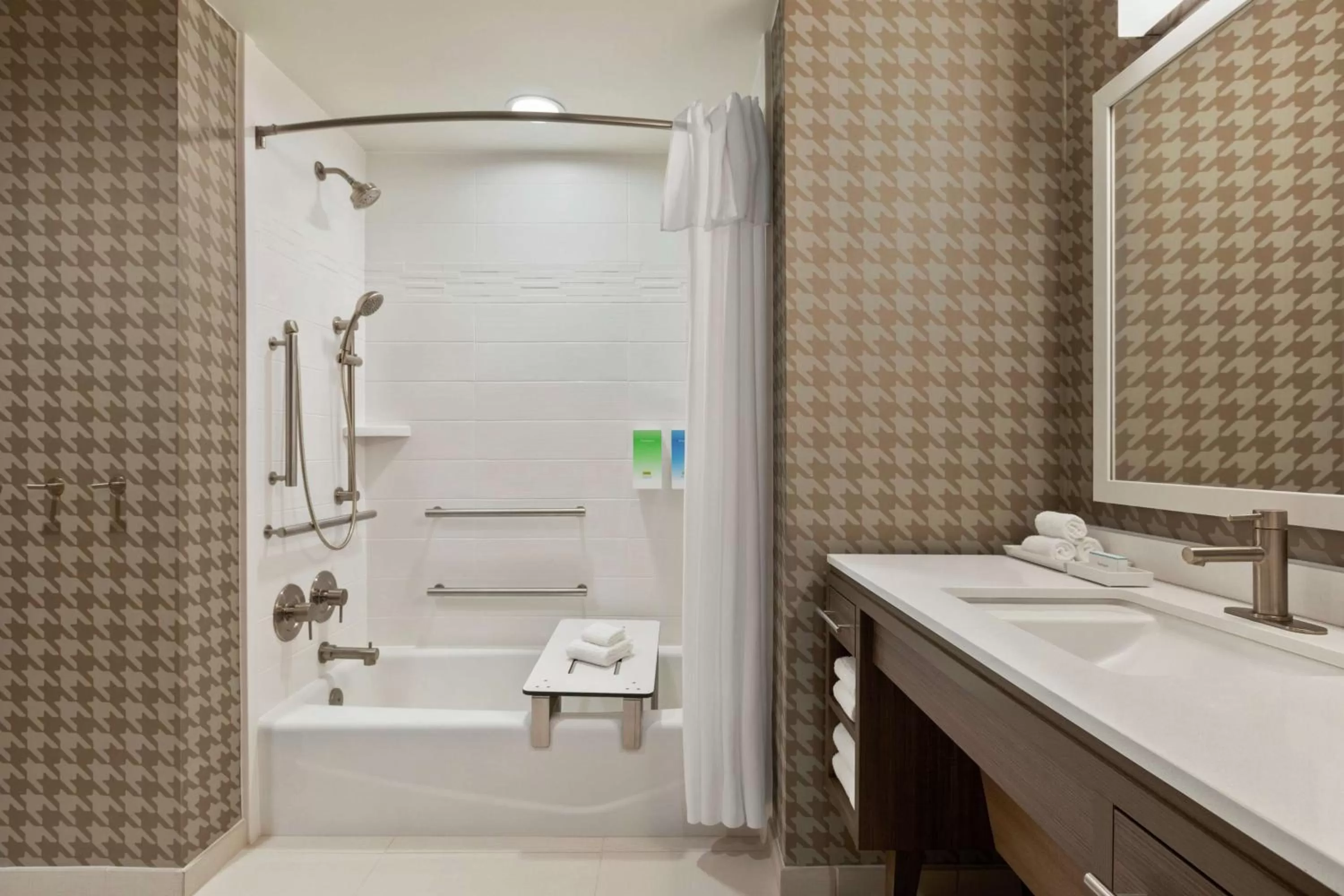 Bathroom in Home2 Suites By Hilton San Antonio North Stone Oak