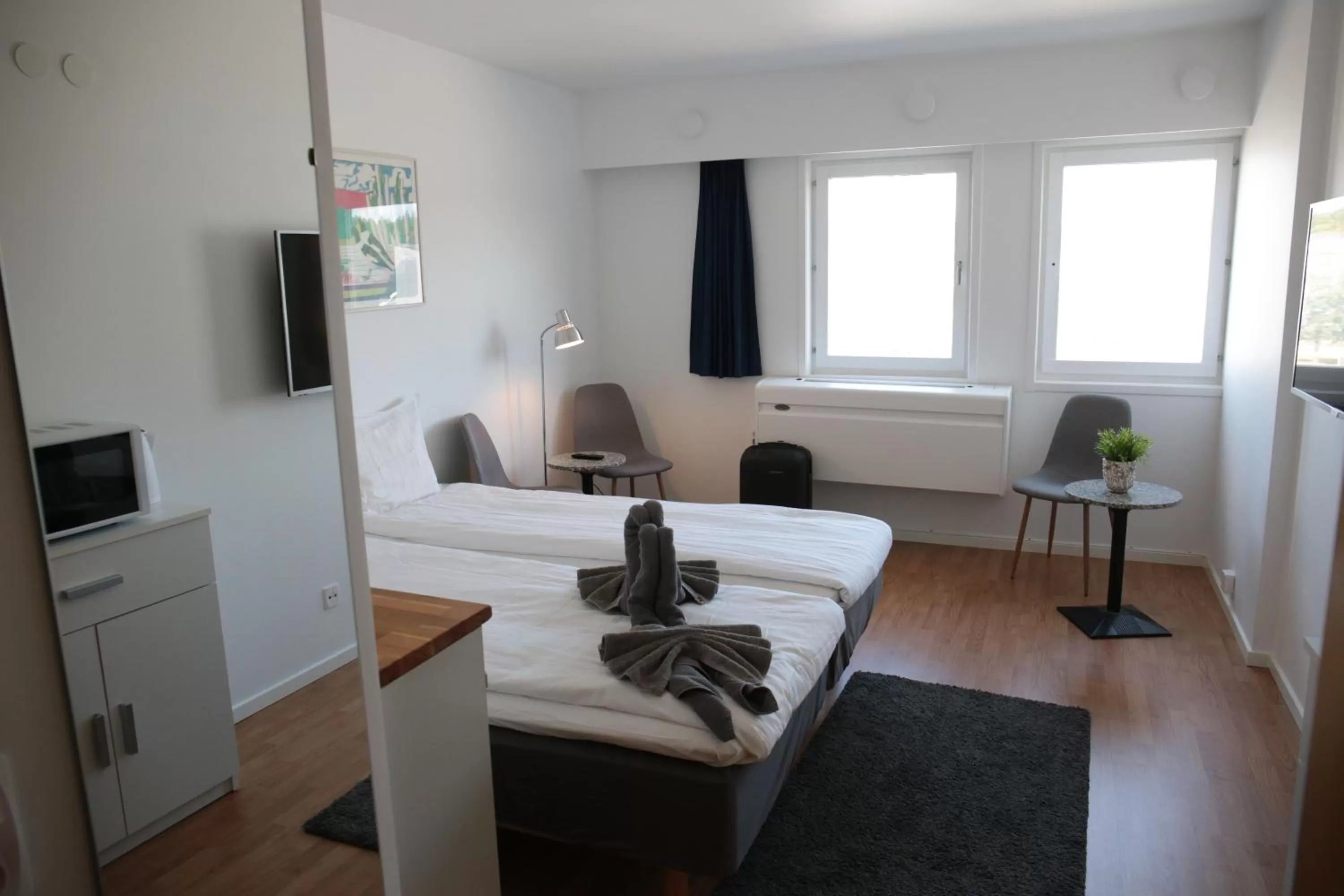 Bed in Hotell Norrort