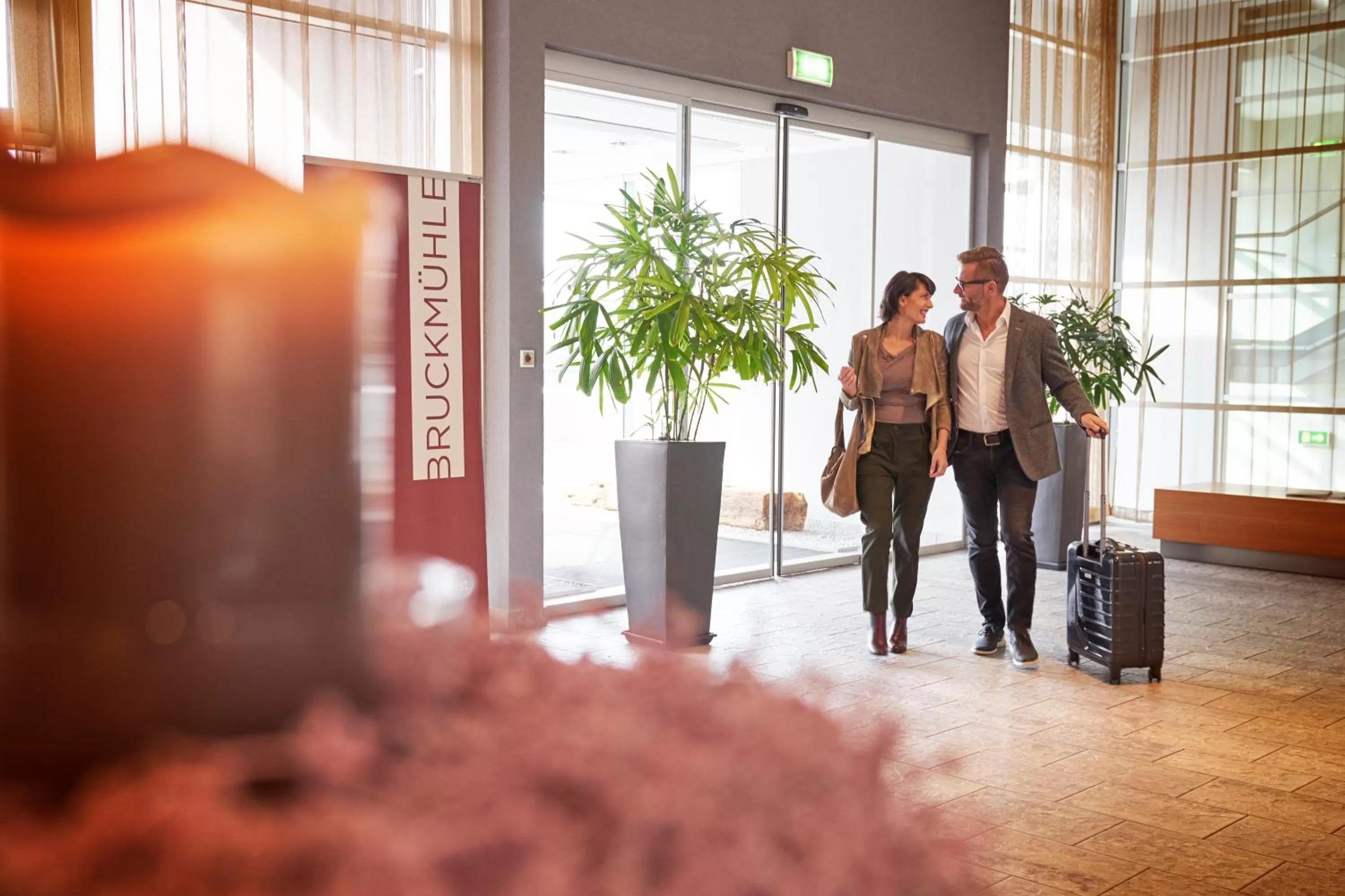 Lobby or reception in Hotel Lebensquell Bad Zell