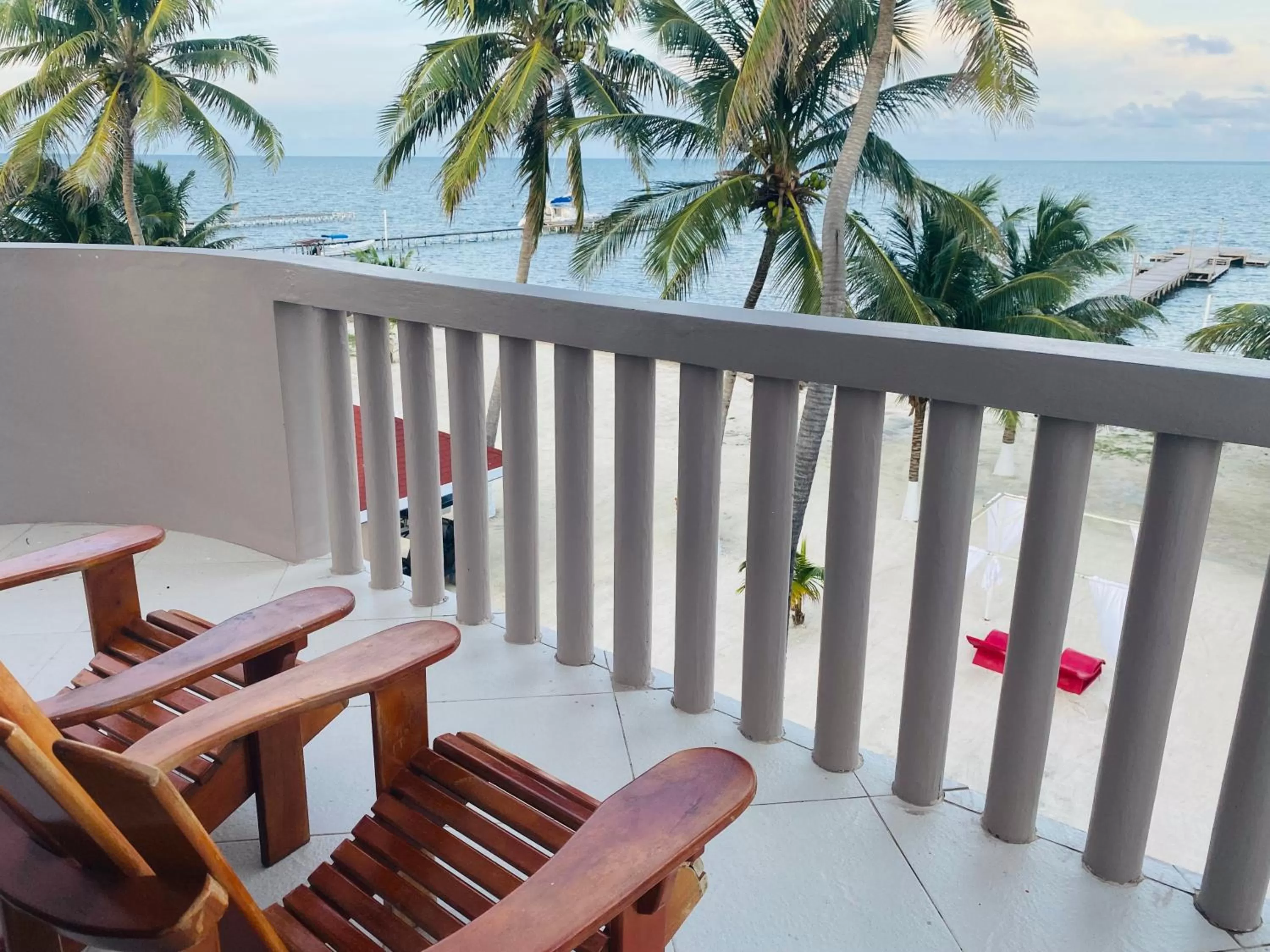 Patio in La Isla Resort