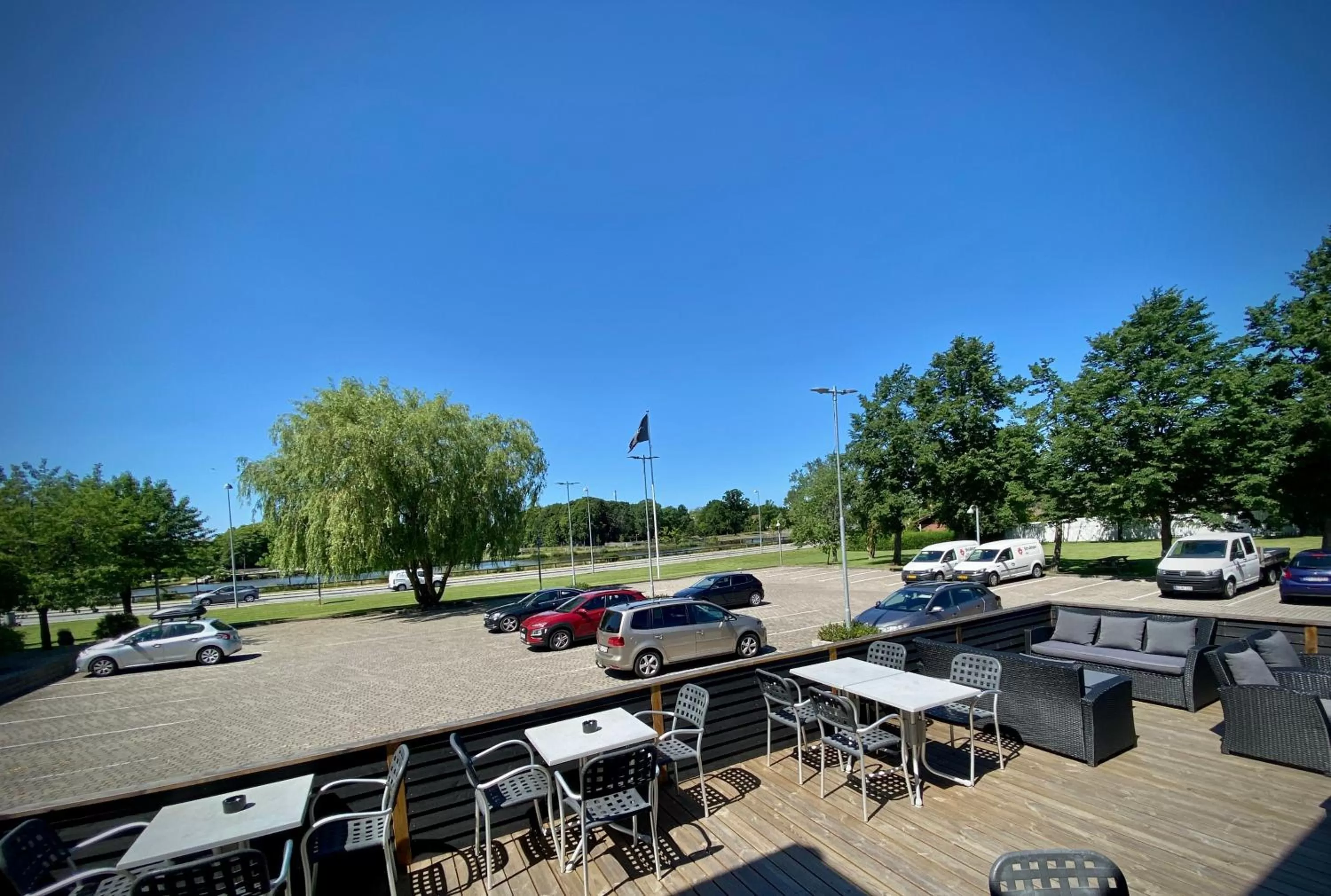 Patio in Taastrup Park Hotel
