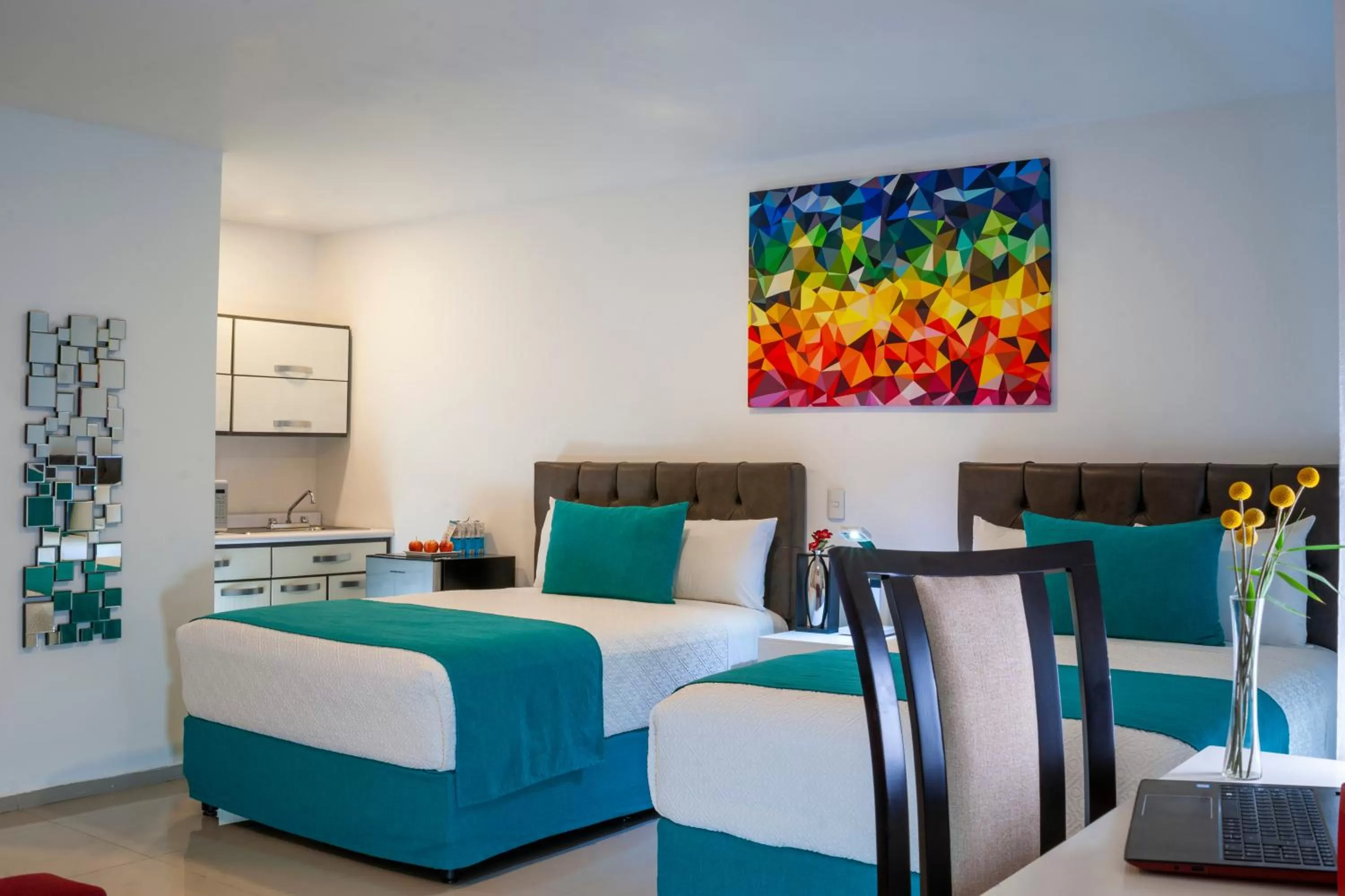 Bed in Container Inn Hotel Aeropuerto