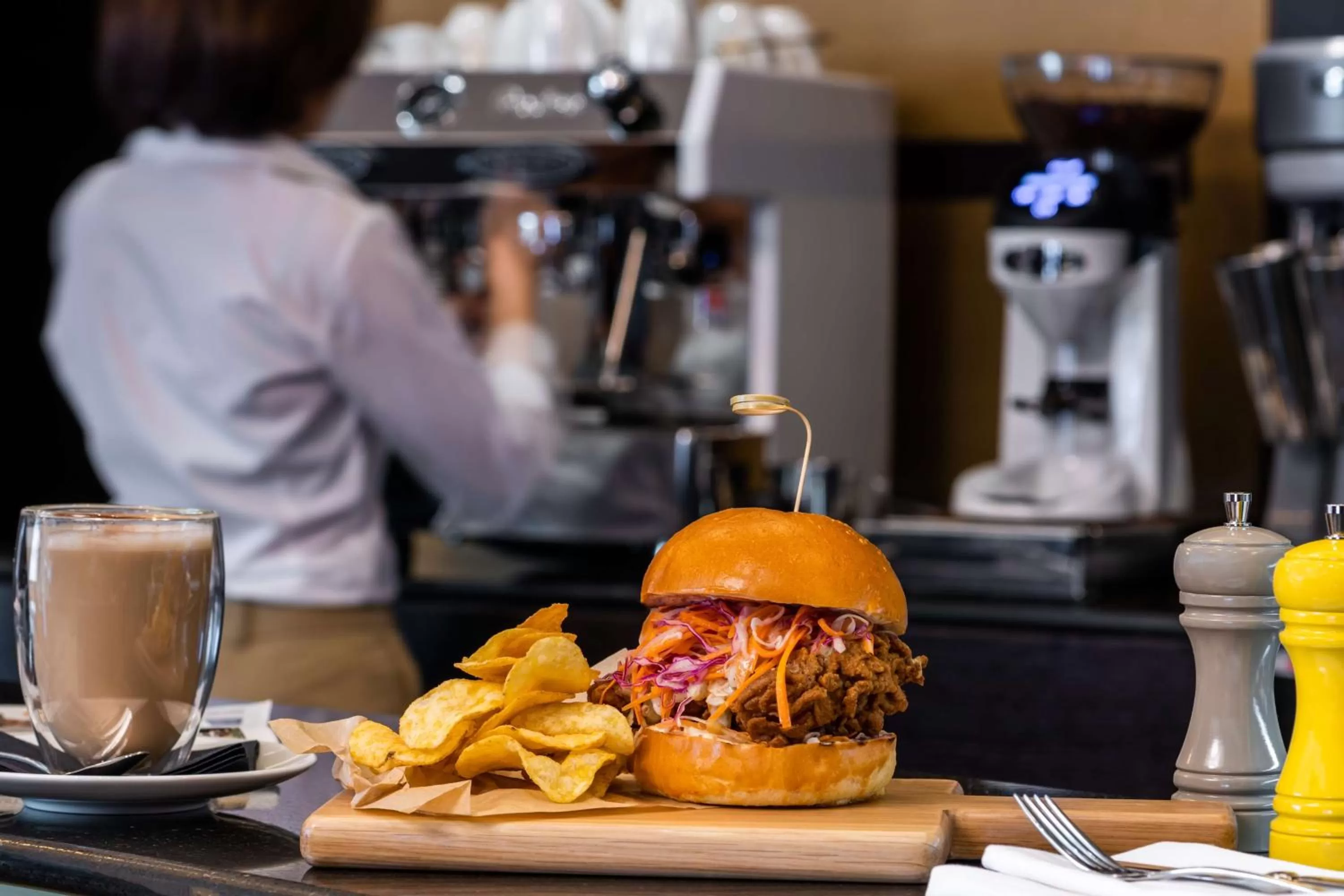 Food in Radisson Blu Hotel, Dubai Canal View