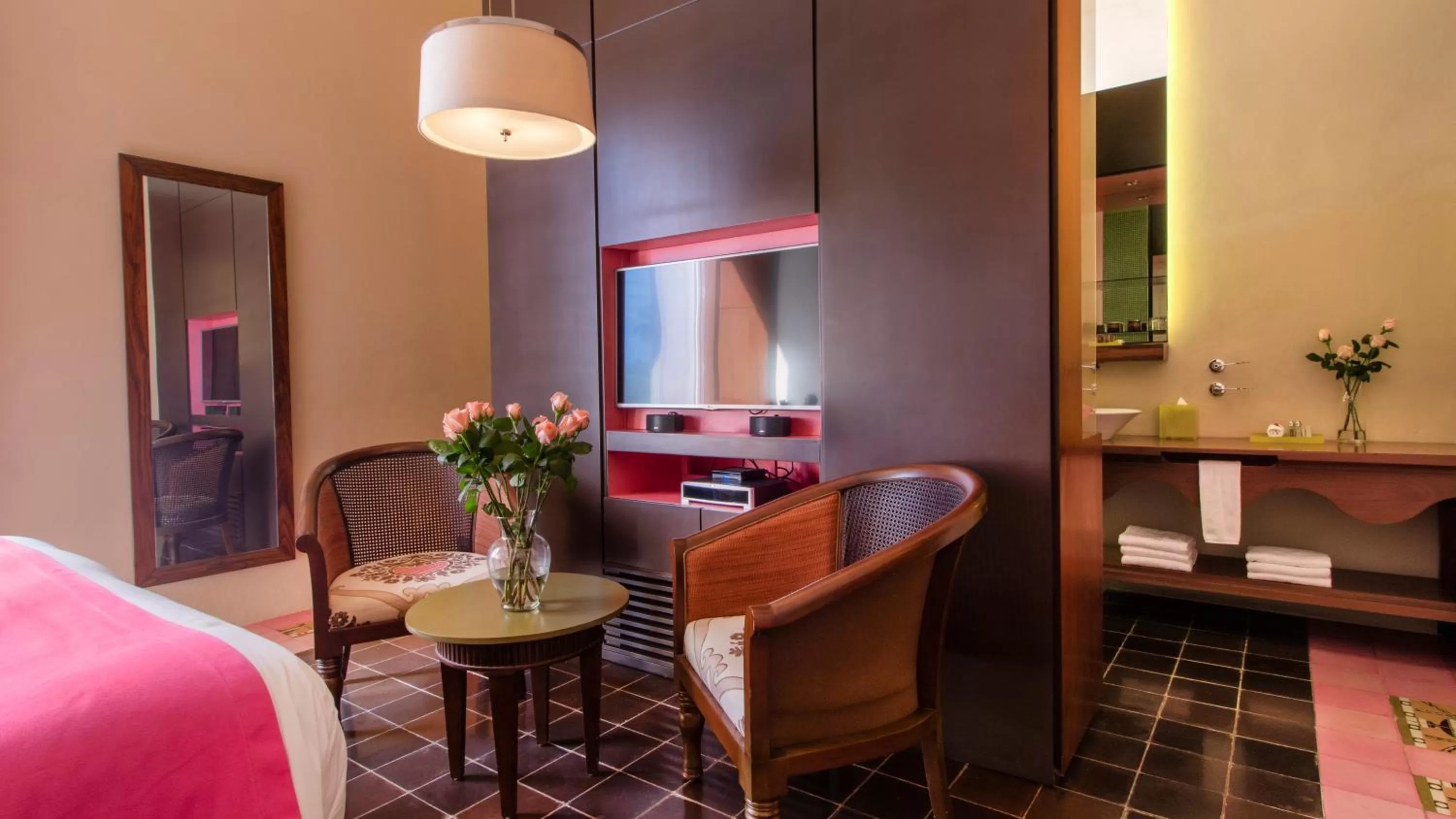 Seating area in Rosas & Xocolate Boutique Hotel and Spa Merida, a Member of Design Hotels