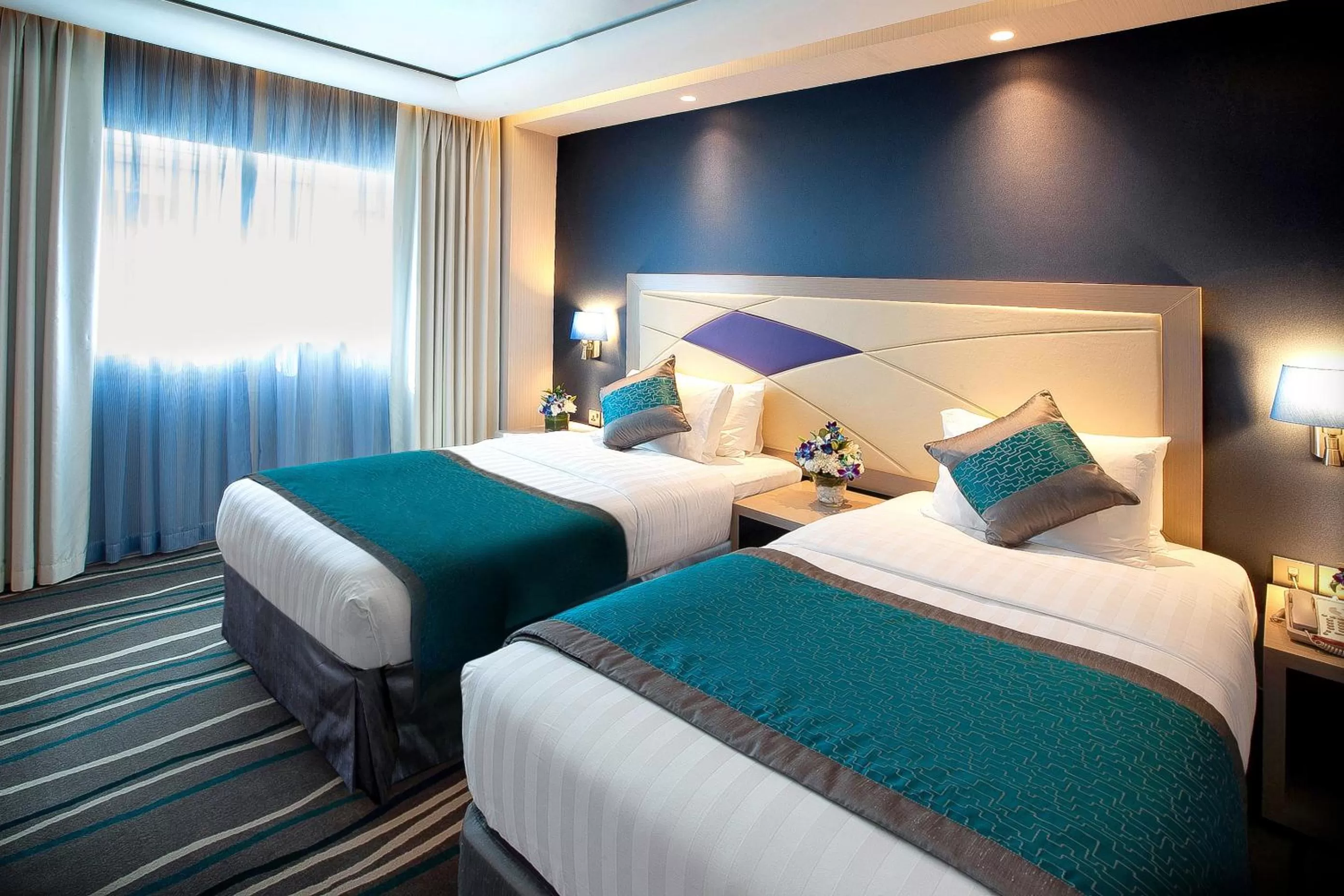 Bed in Al Sarab Hotel