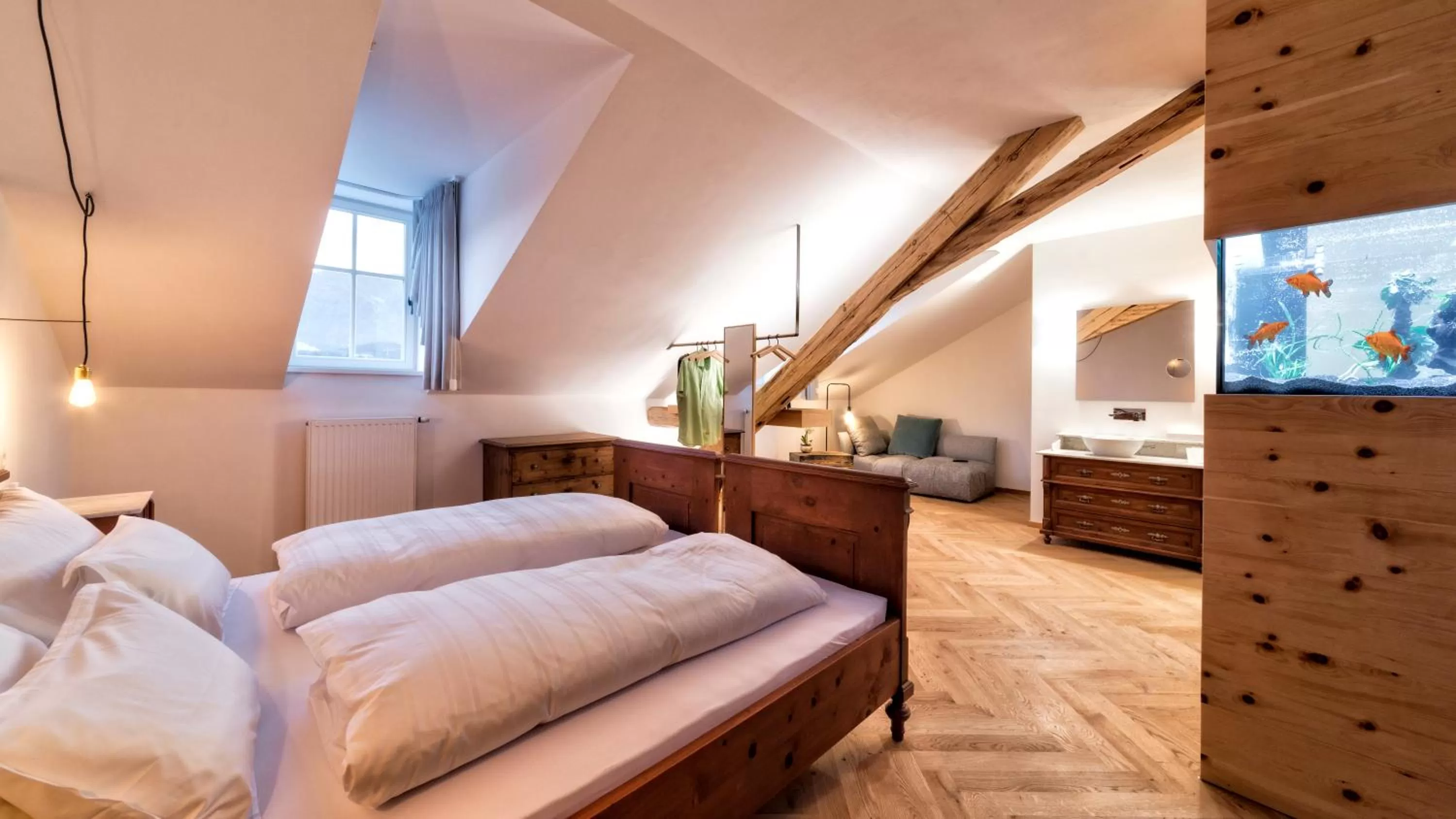 Photo of the whole room, Bed in Niedermairhof