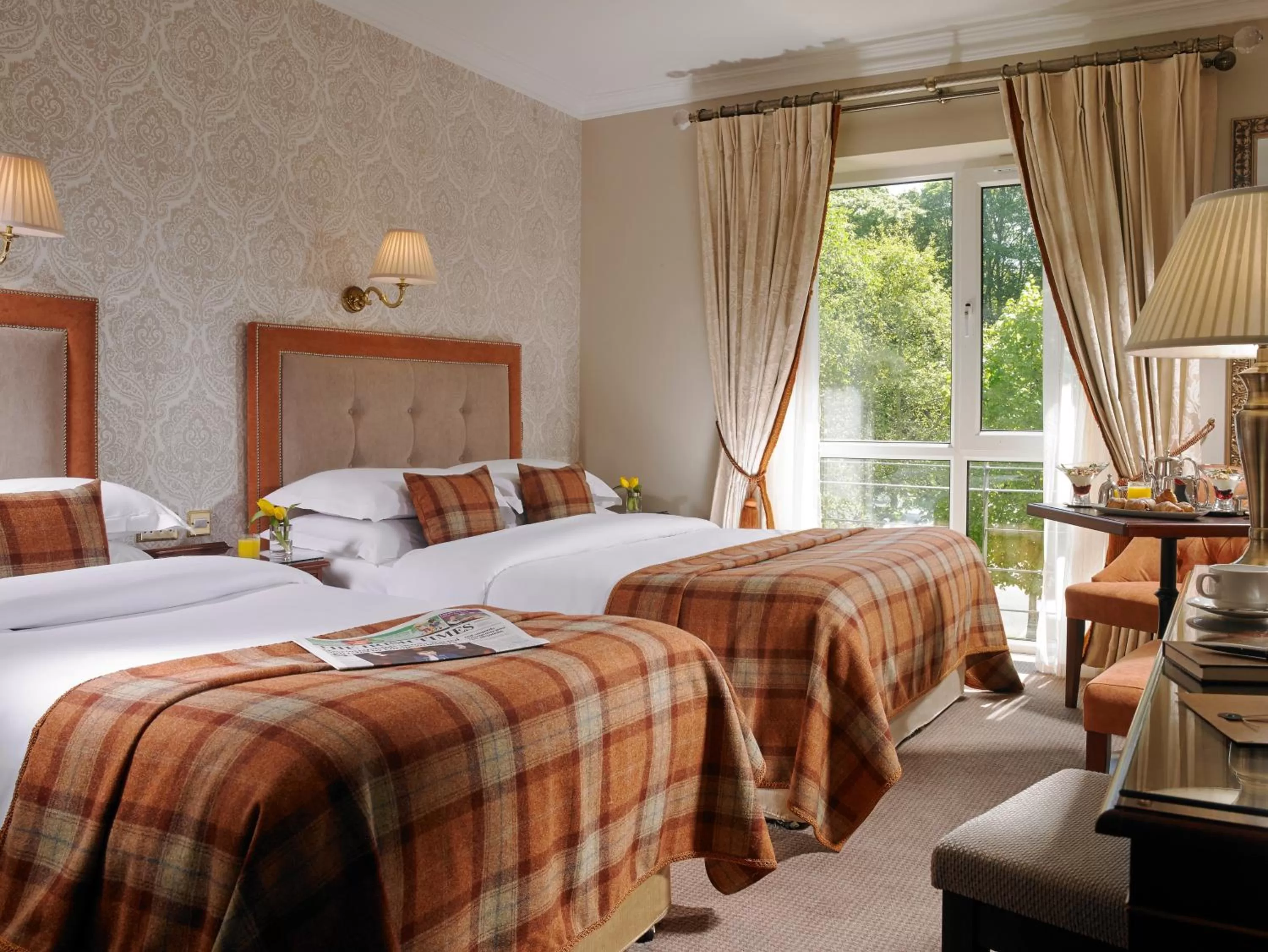 Bedroom, Bed in Faithlegg Hotel