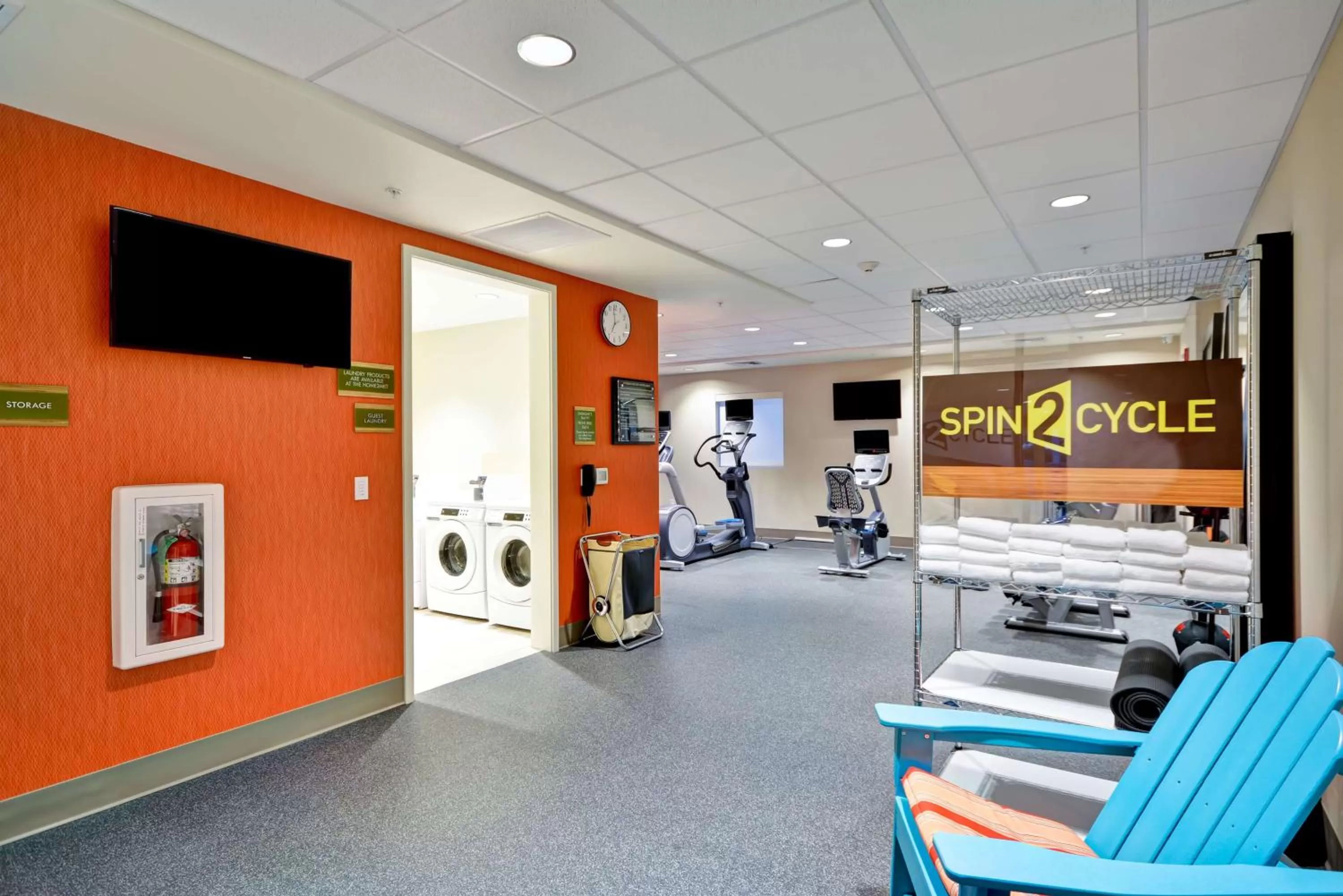 Fitness centre/facilities in Home2 Suites By Hilton Livermore