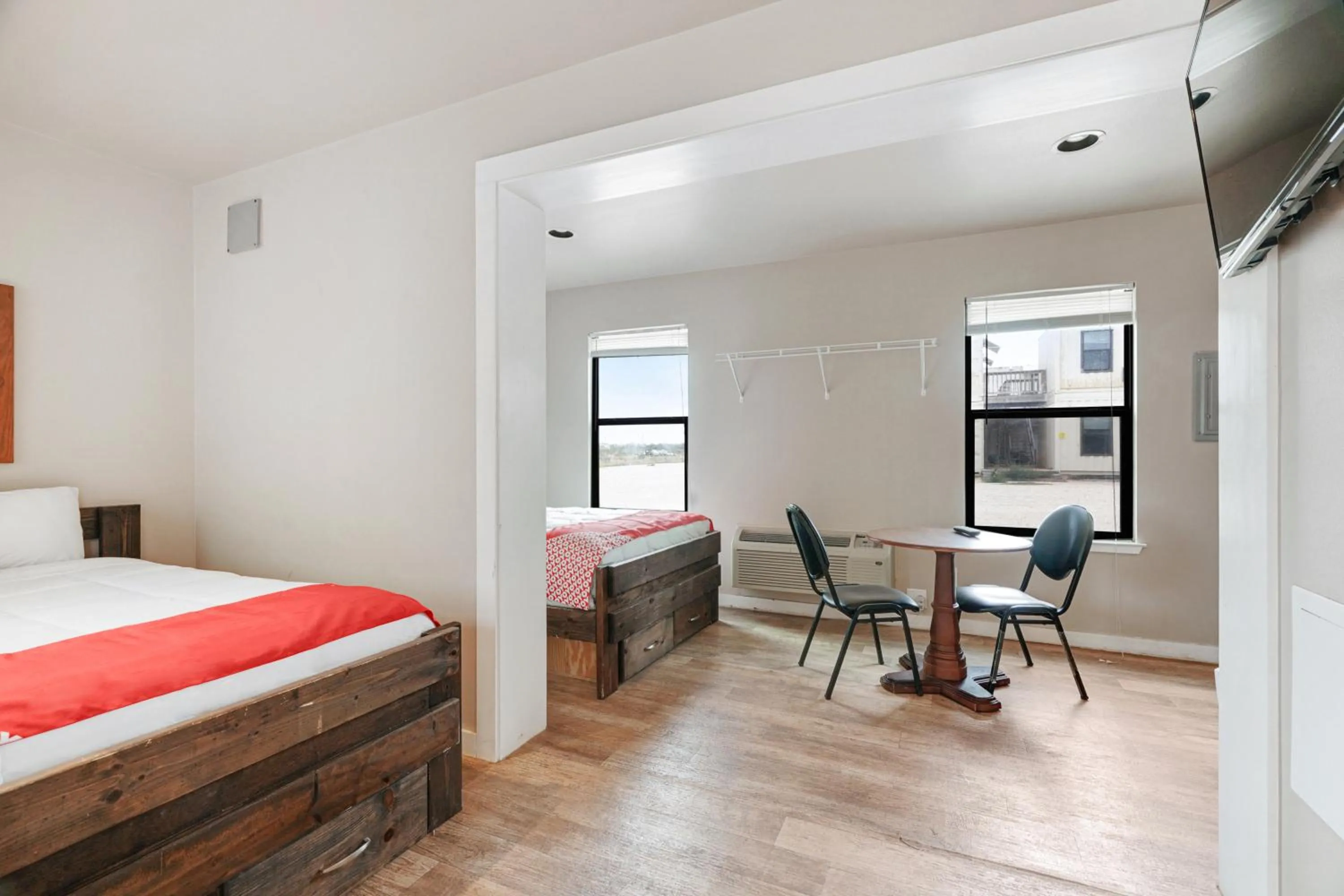 Photo of the whole room, Bed in The Resource Inn -Big Lake TX