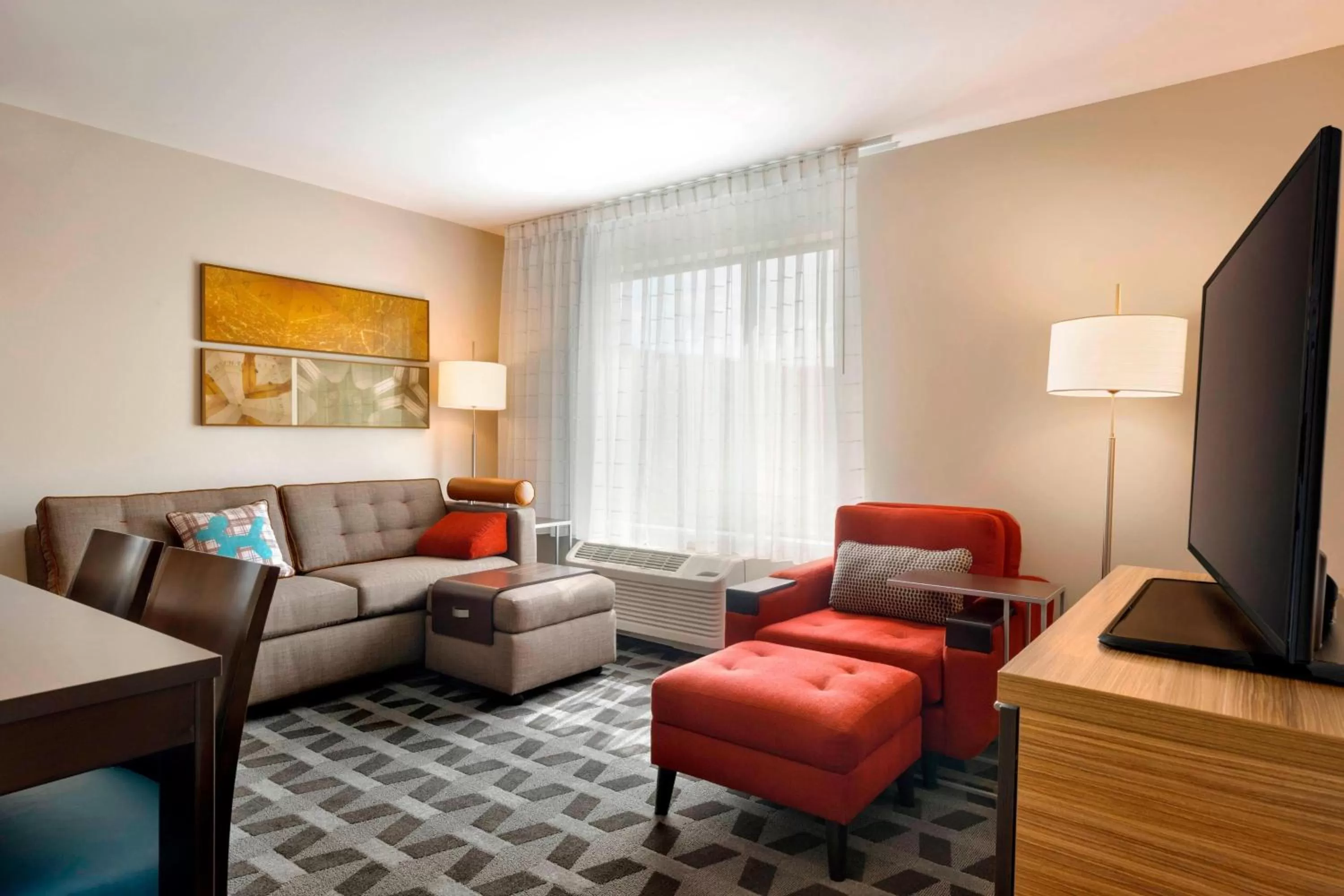 Living room in TownePlace Suites by Marriott Pittsburgh Airport/Robinson Township