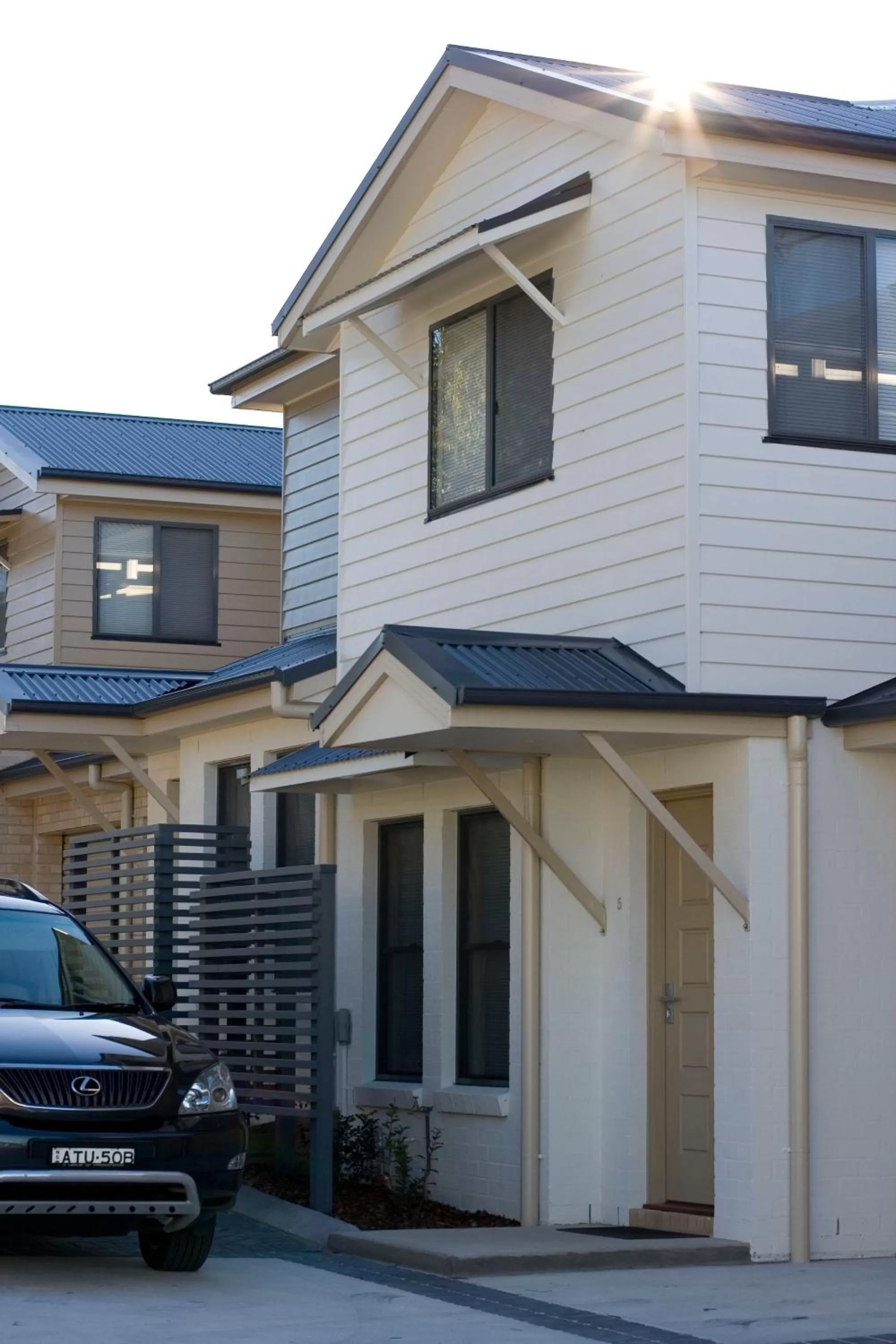 Facade/entrance in Cardiff Executive Apartments