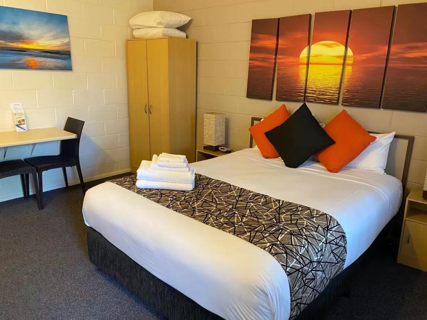 Bedroom, Bed in Motel Kempsey