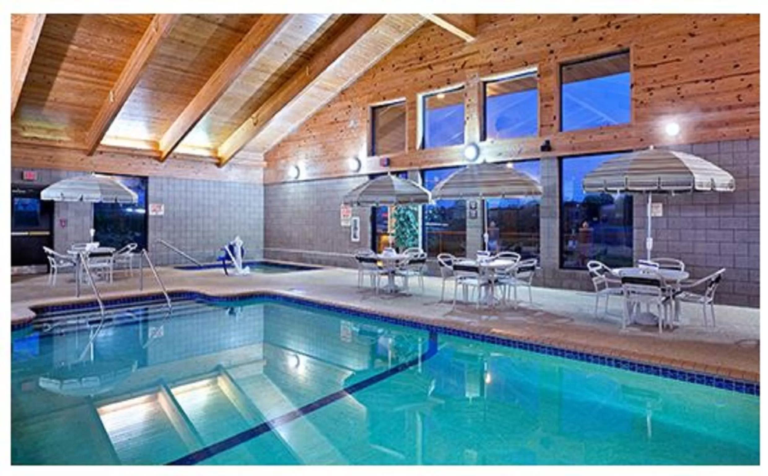 Swimming pool in AmericInn by Wyndham Park Rapids